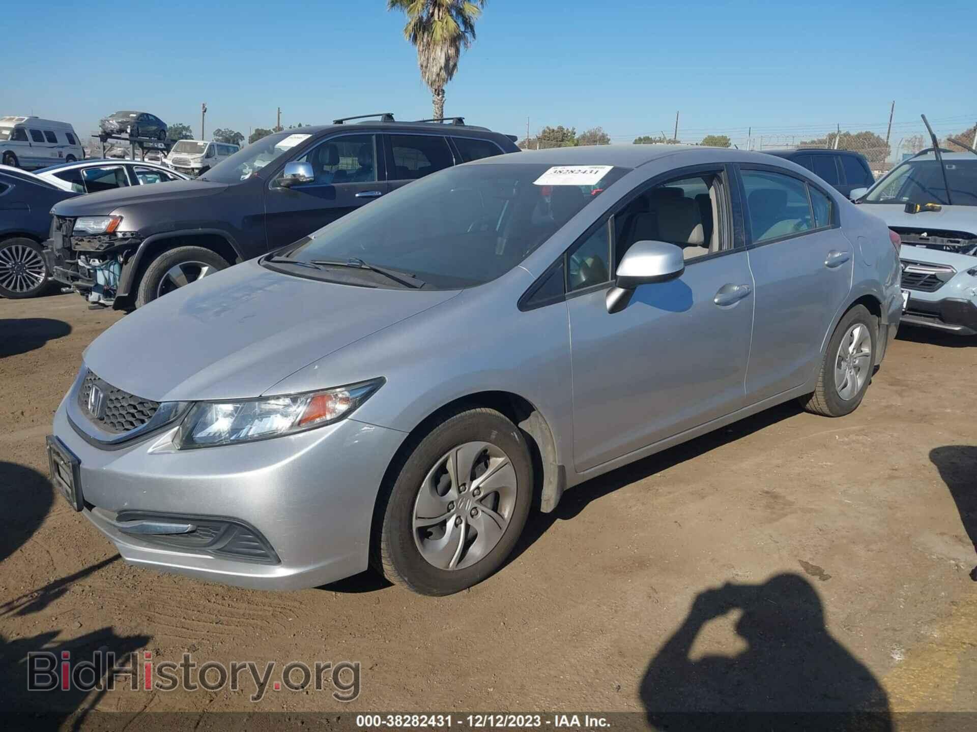 2013 HONDA CIVIC - VIN: 19XFB2F56DE275114 - Фото 2