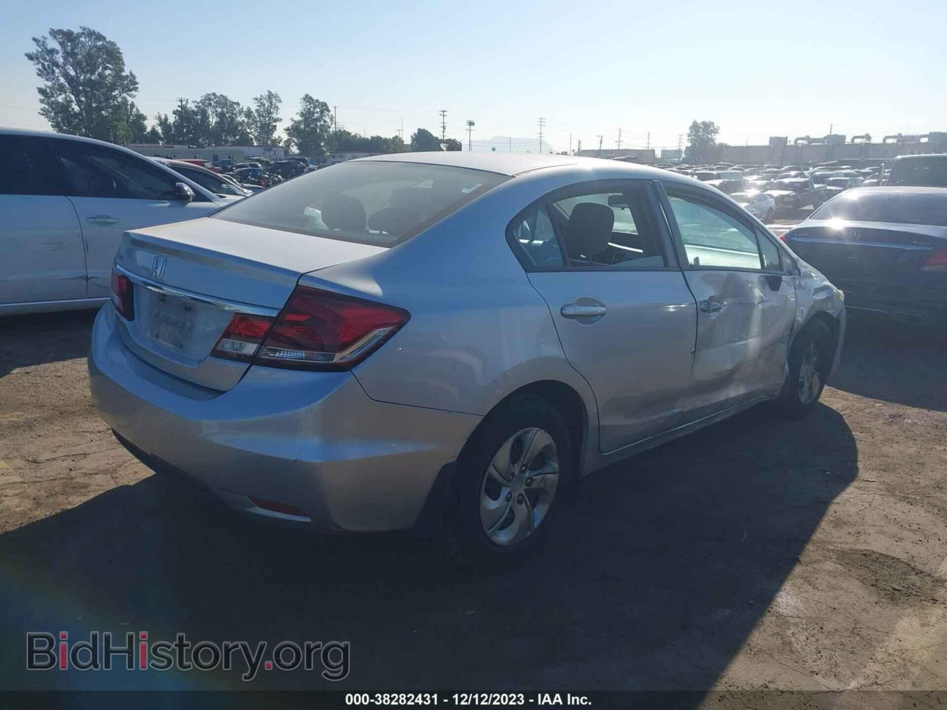 2013 HONDA CIVIC - VIN: 19XFB2F56DE275114 - Фото 4