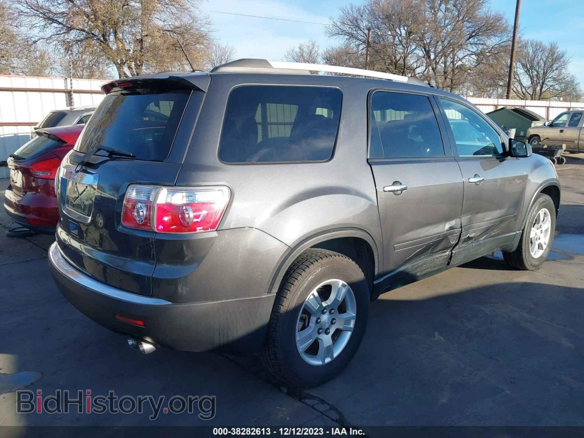2012 GMC ACADIA - VIN: 1GKKRNED4CJ367381 - Фото 4
