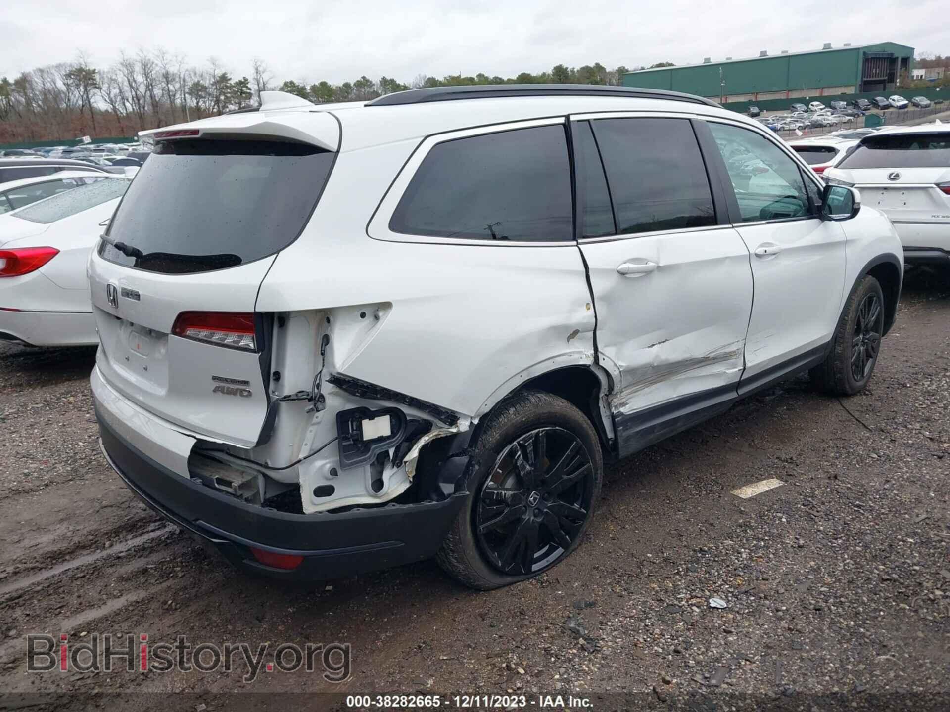 2022 HONDA PILOT - VIN: 5FNYF6H28NB059221 - Фото 4