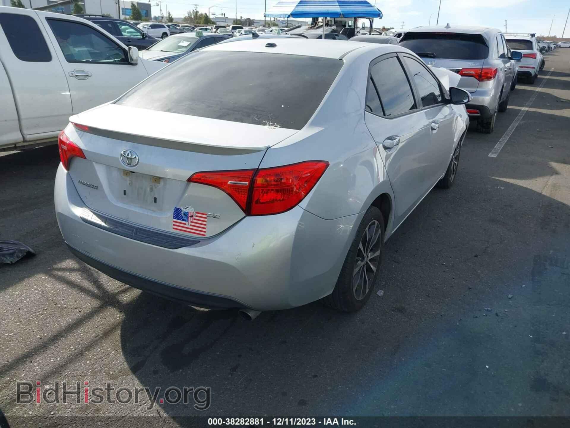 2017 TOYOTA COROLLA - VIN: 5YFBURHE5HP670694 - Фото 4