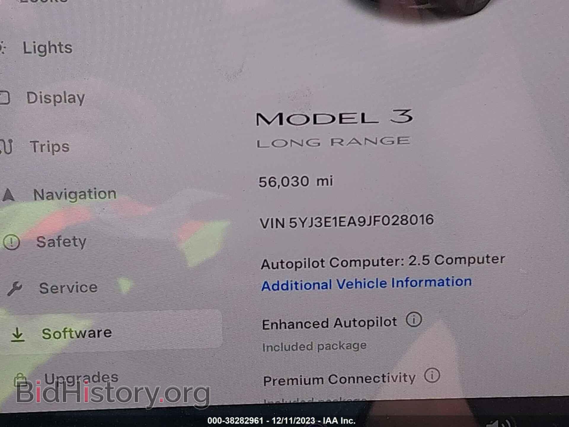 2018 TESLA MODEL 3 - VIN: 5YJ3E1EA9JF028016 - Фото 14