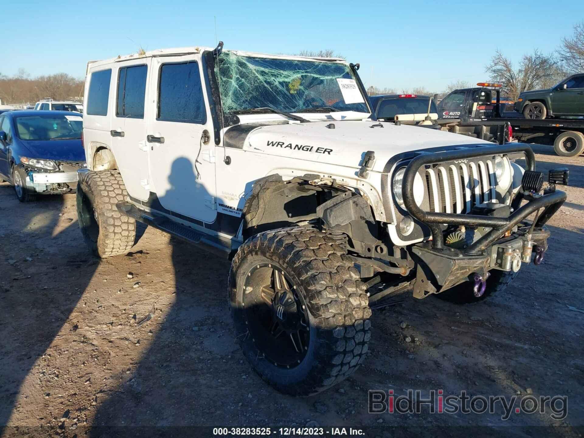 Photo 1C4BJWEG6EL165300 - JEEP WRANGLER UNLIMITED 2014