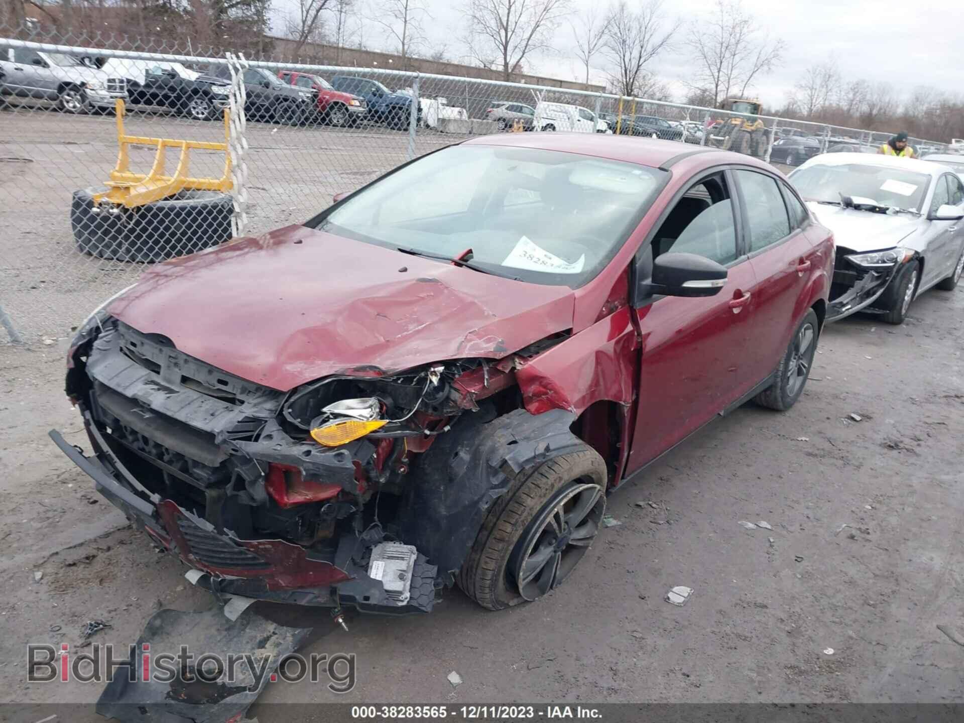 2014 FORD FOCUS - VIN: 1FADP3F26EL232735 - Фото 2