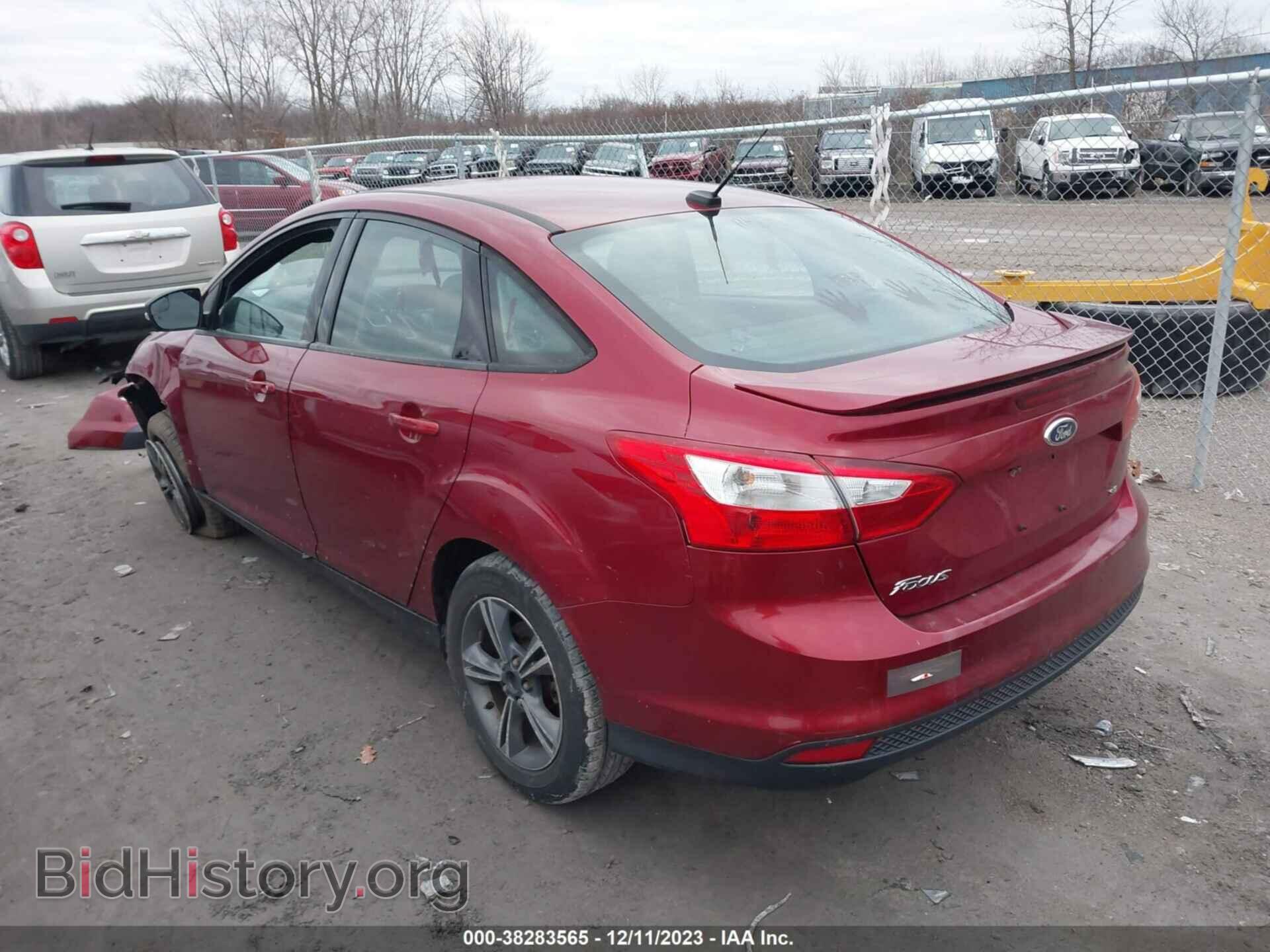 2014 FORD FOCUS - VIN: 1FADP3F26EL232735 - Фото 3