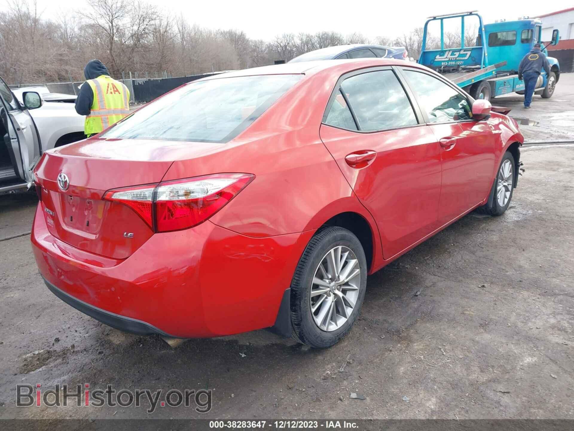 2014 TOYOTA COROLLA - VIN: 5YFBURHE3EP027790 - Фото 4