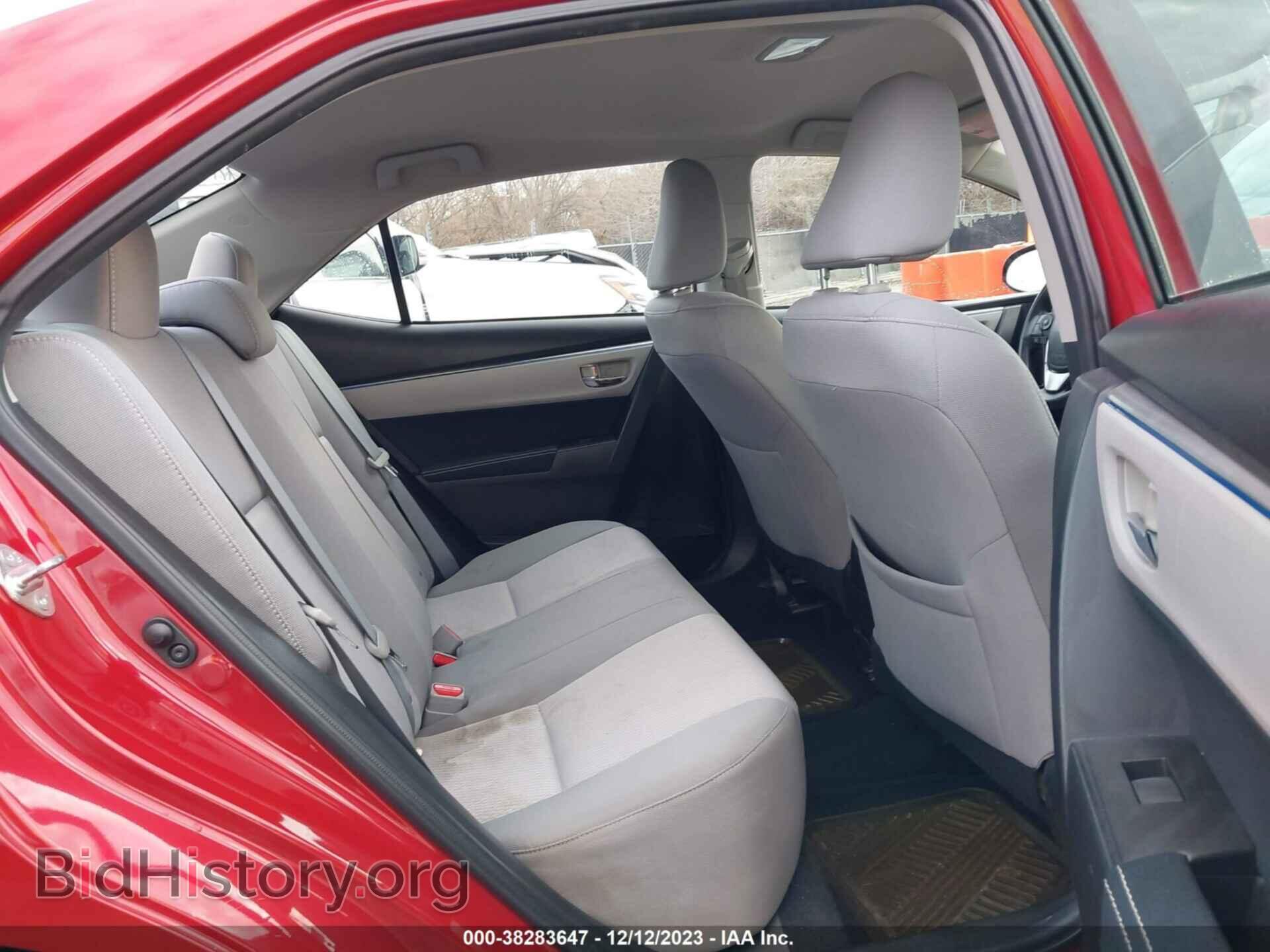 2014 TOYOTA COROLLA - VIN: 5YFBURHE3EP027790 - Фото 8