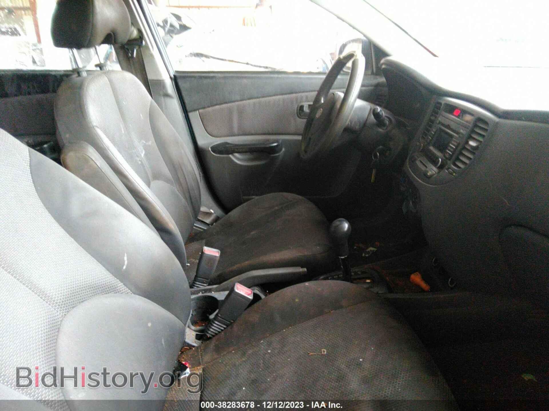 2010 KIA RIO - VIN: KNADH4A3XA6600806 - Фото 5