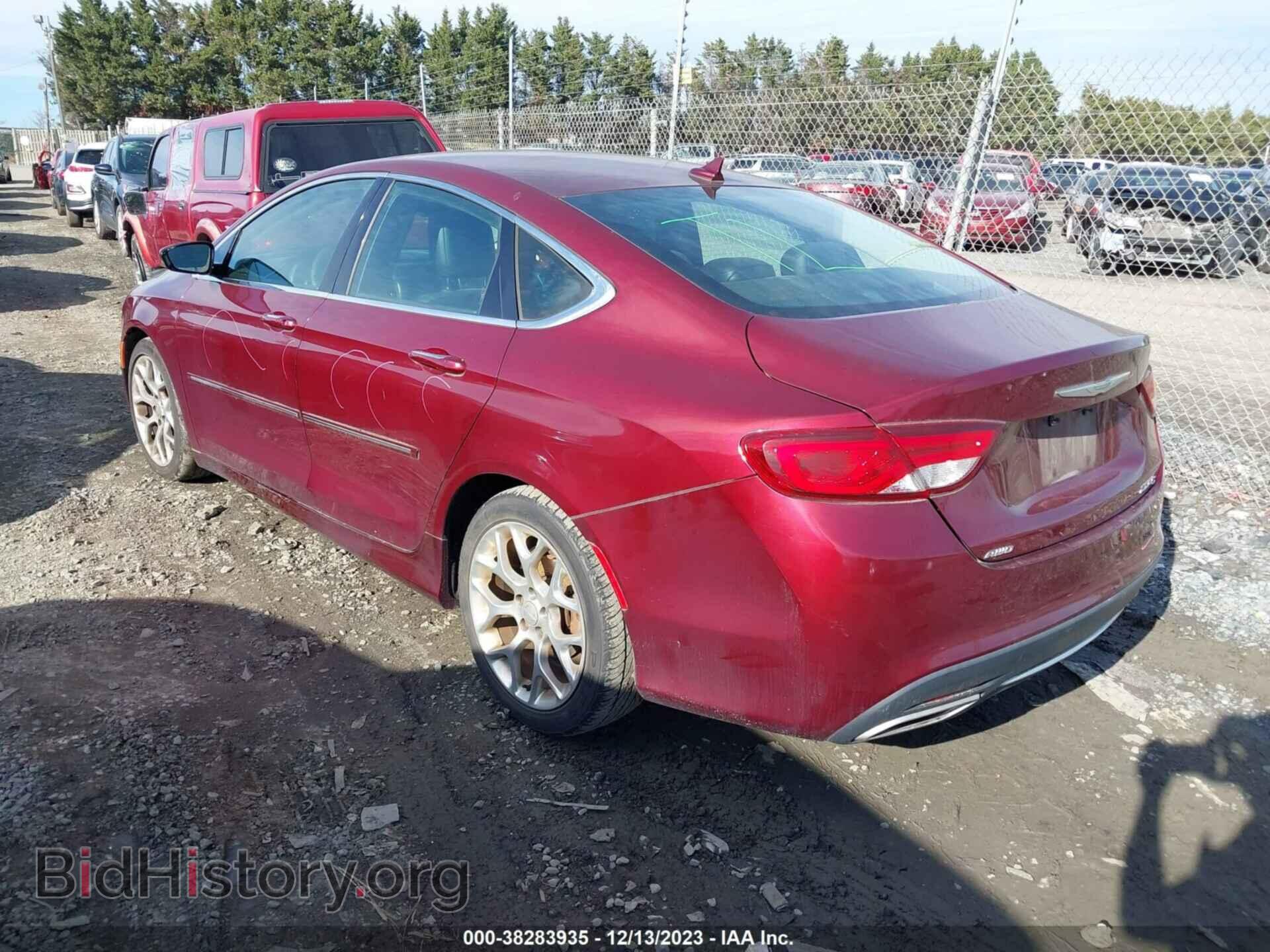 2015 CHRYSLER 200 - VIN: 1C3CCCEG1FN523667 - Фото 3