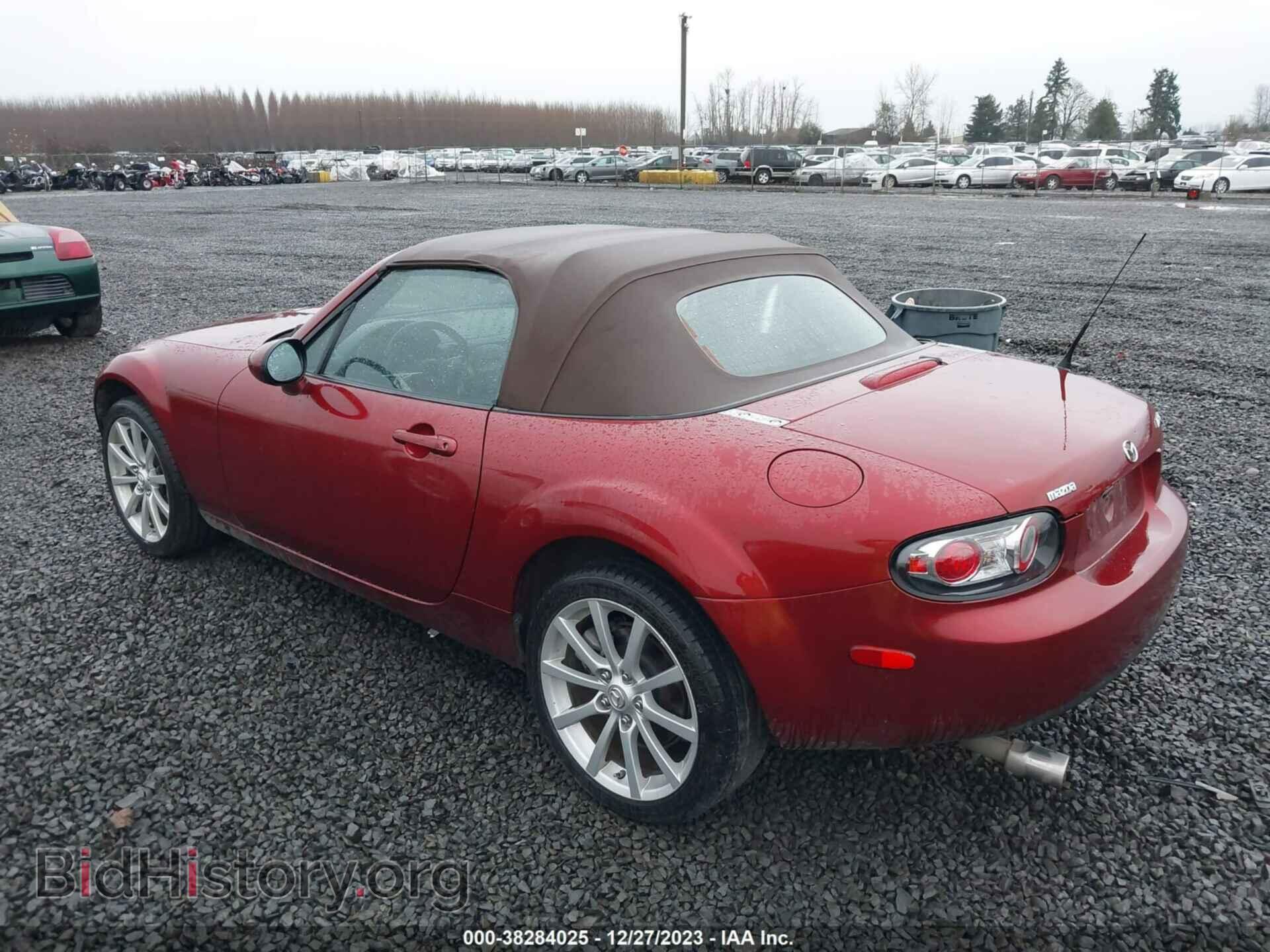 2008 MAZDA MX-5 - VIN: JM1NC25F680154701 - Фото 3