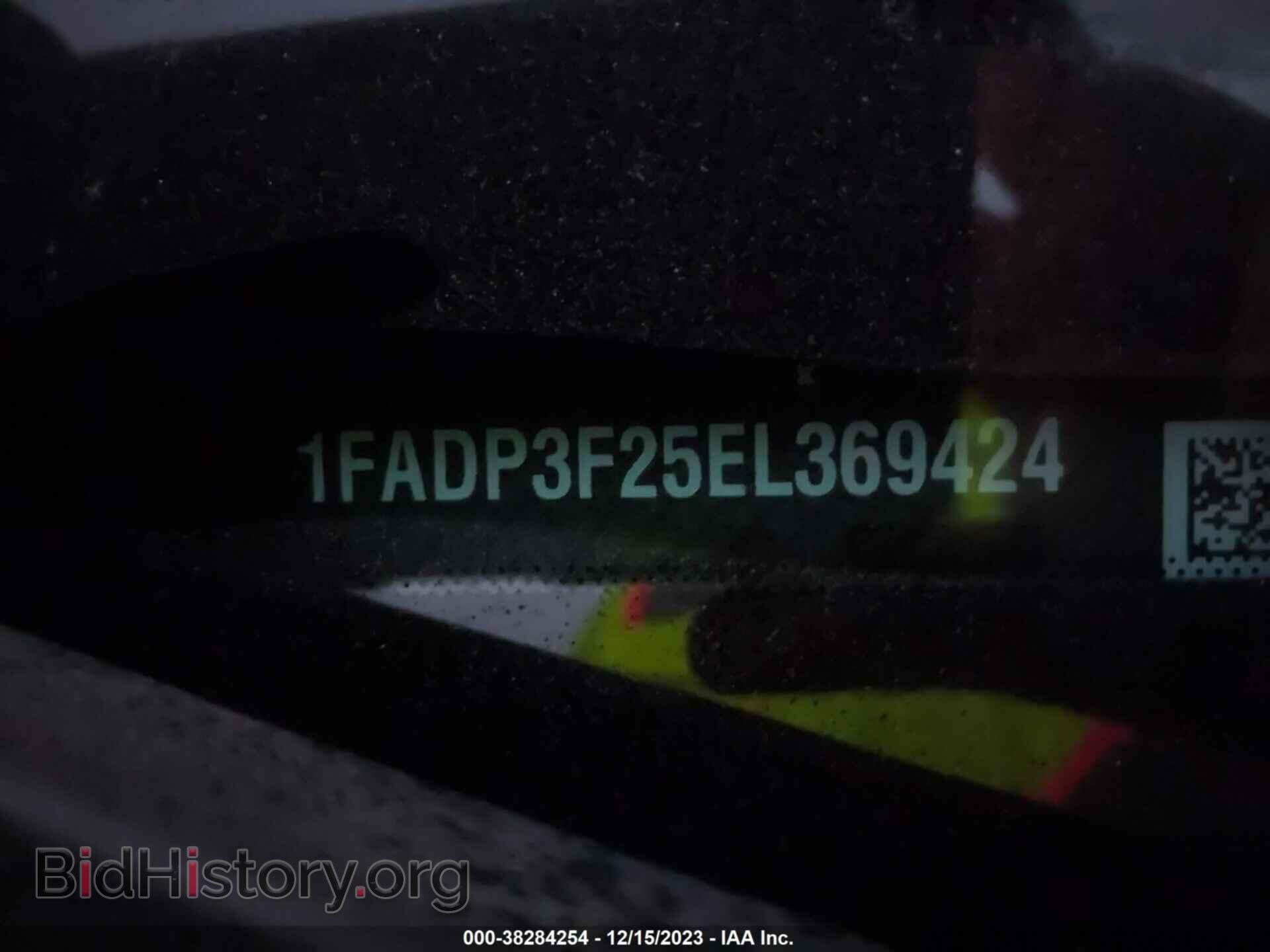 2014 FORD FOCUS - VIN: 1FADP3F25EL369424 - Фото 9
