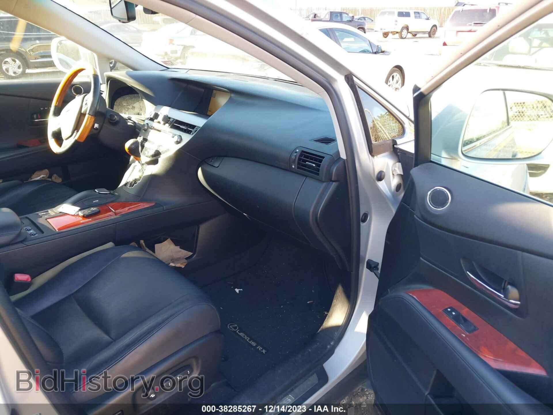 2011 LEXUS RX 350 - VIN: 2T2BK1BA3BC106851 - Фото 5