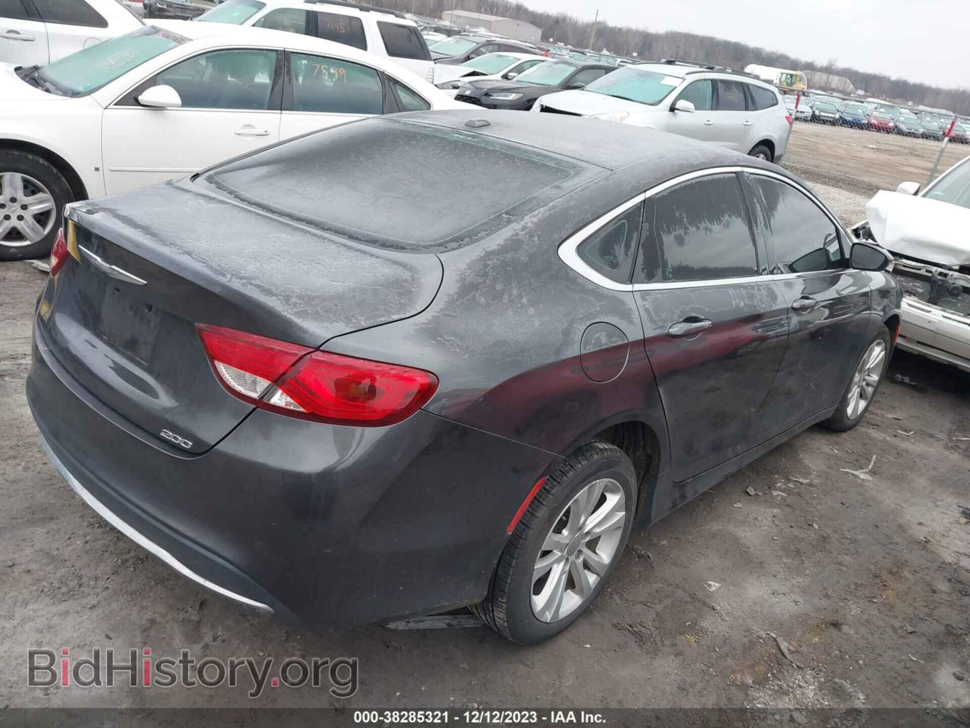 2015 CHRYSLER 200 - VIN: 1C3CCCAB3FN655761 - Photo 4
