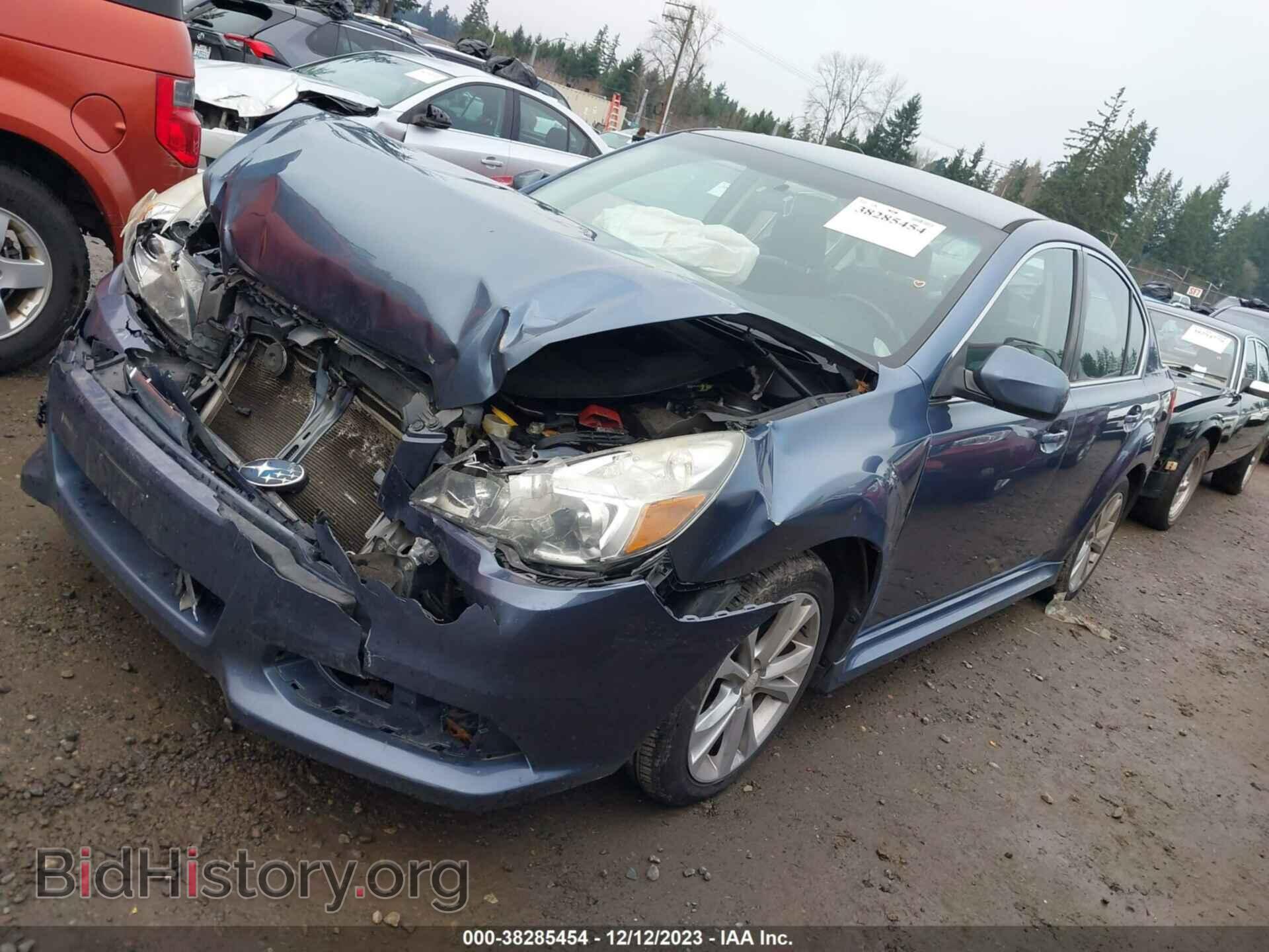 2013 SUBARU LEGACY - VIN: 4S3BMBC60D3036168 - Фото 2