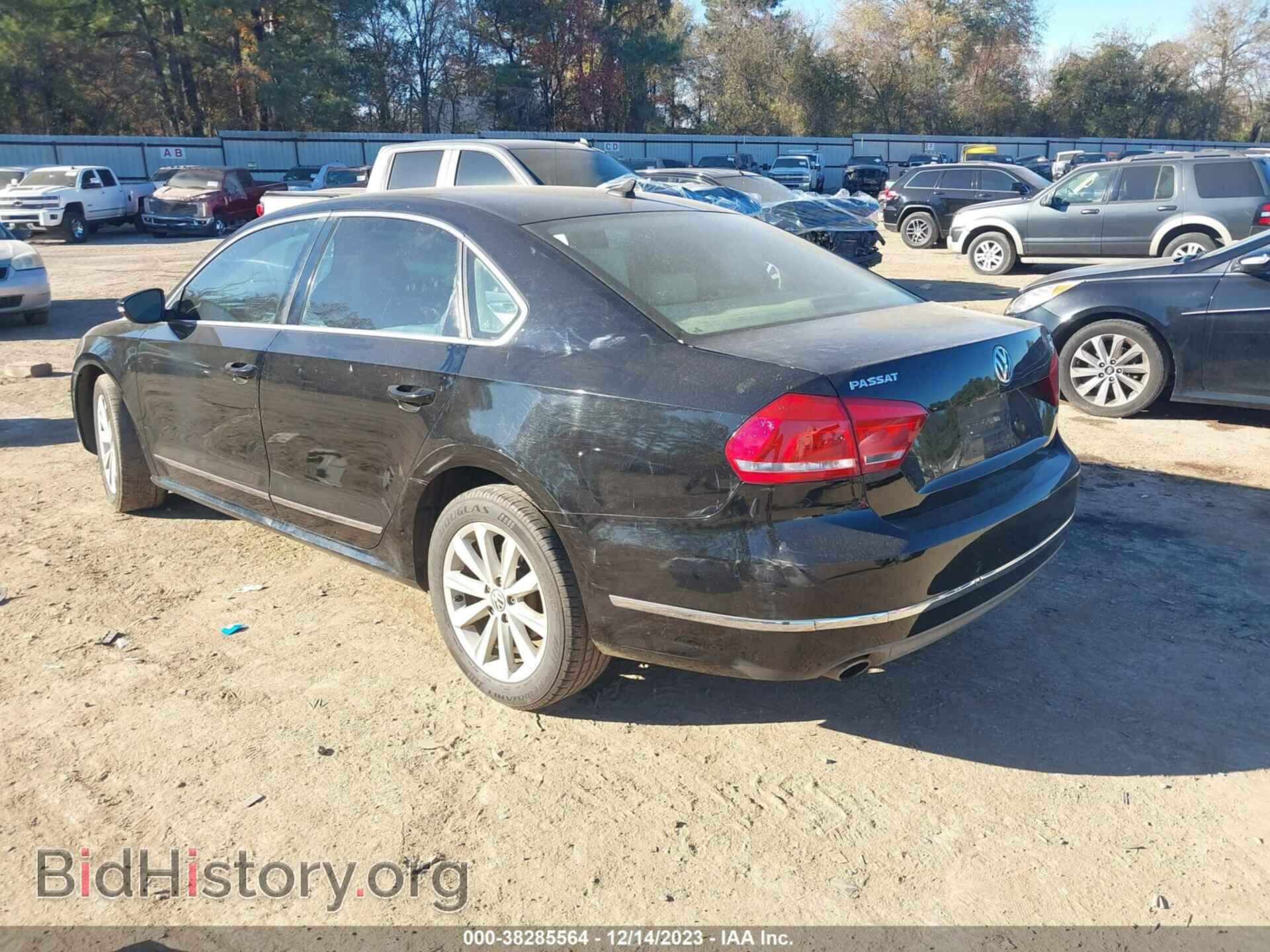 2012 VOLKSWAGEN PASSAT - VIN: 1VWCH7A32CC056352 - Фото 3