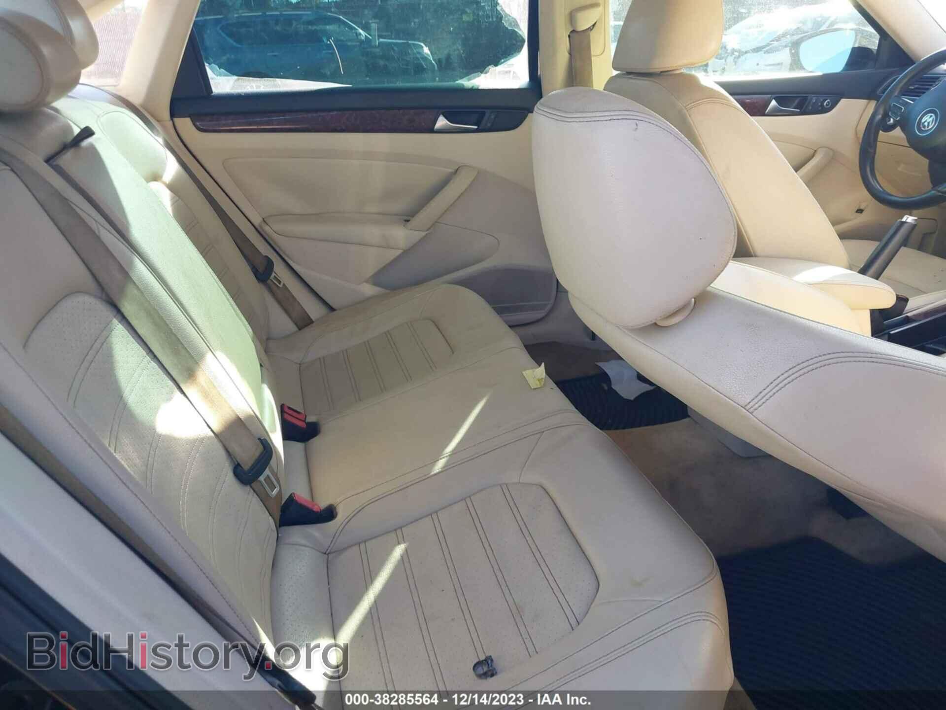 2012 VOLKSWAGEN PASSAT - VIN: 1VWCH7A32CC056352 - Фото 8