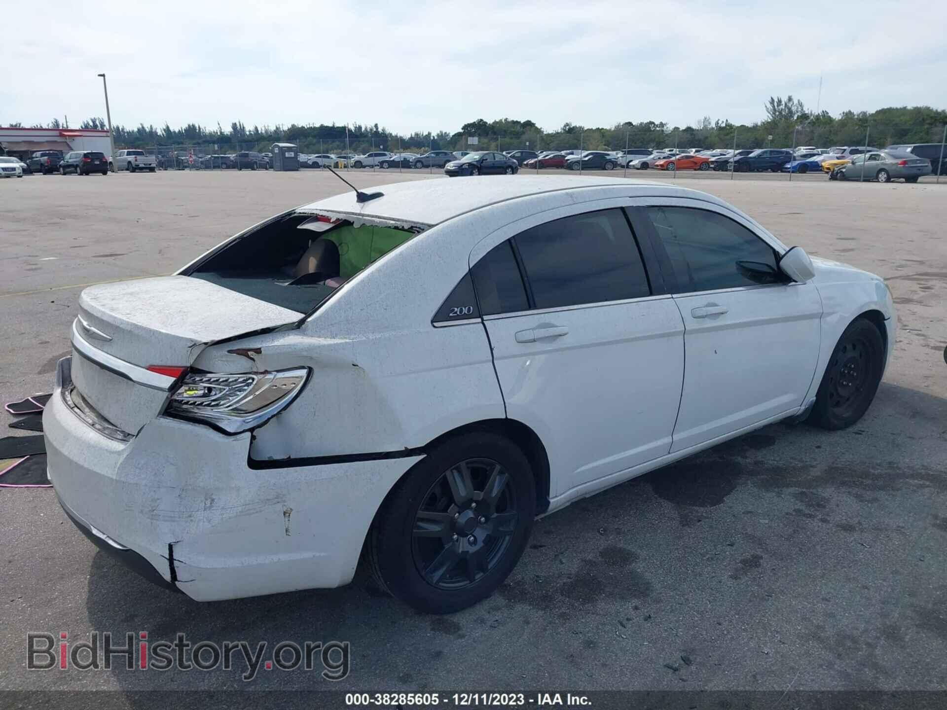 2012 CHRYSLER 200 - VIN: 1C3CCBABXCN201898 - Фото 4