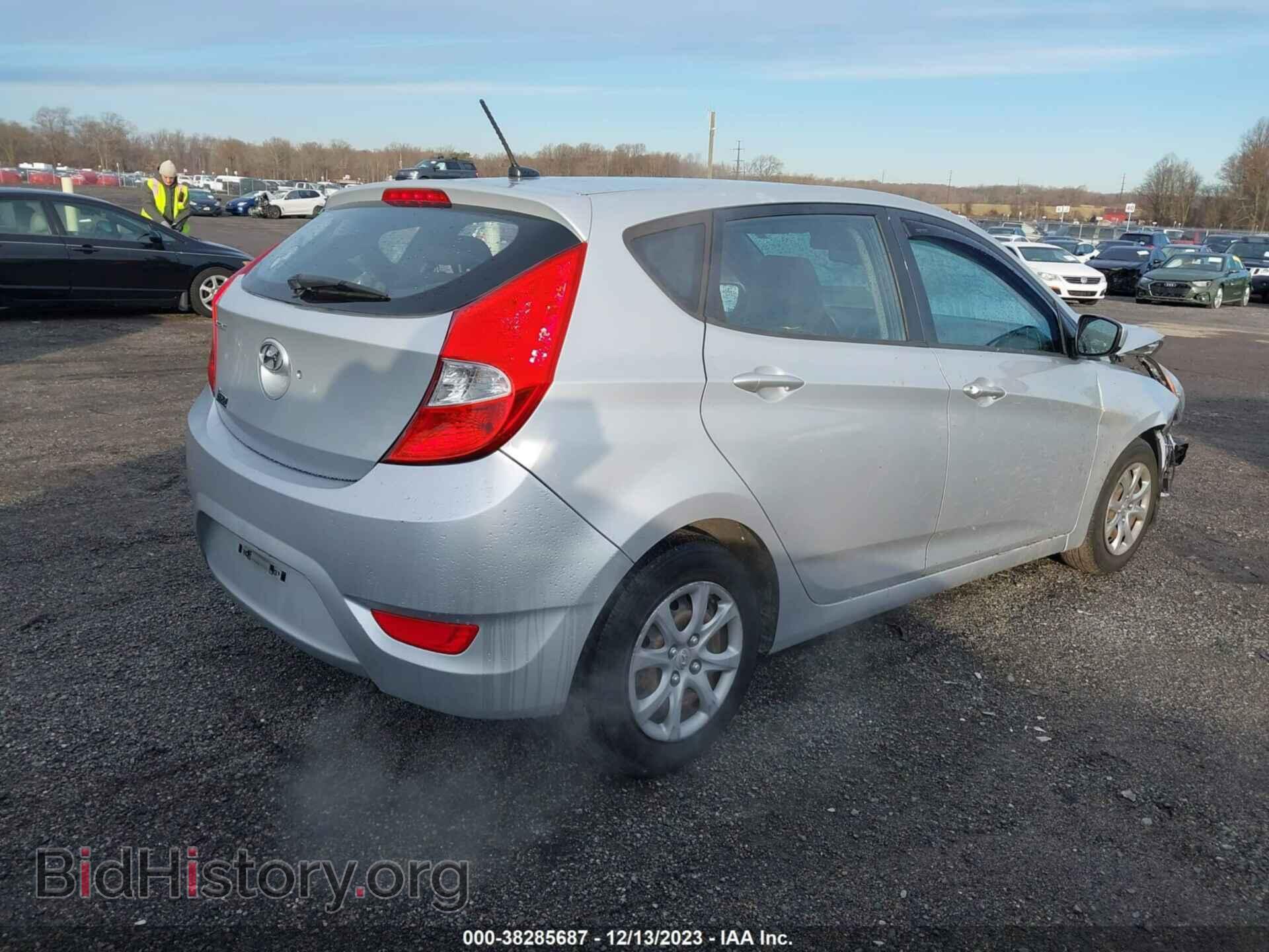 2014 HYUNDAI ACCENT - VIN: KMHCT5AE1EU178586 - Фото 4