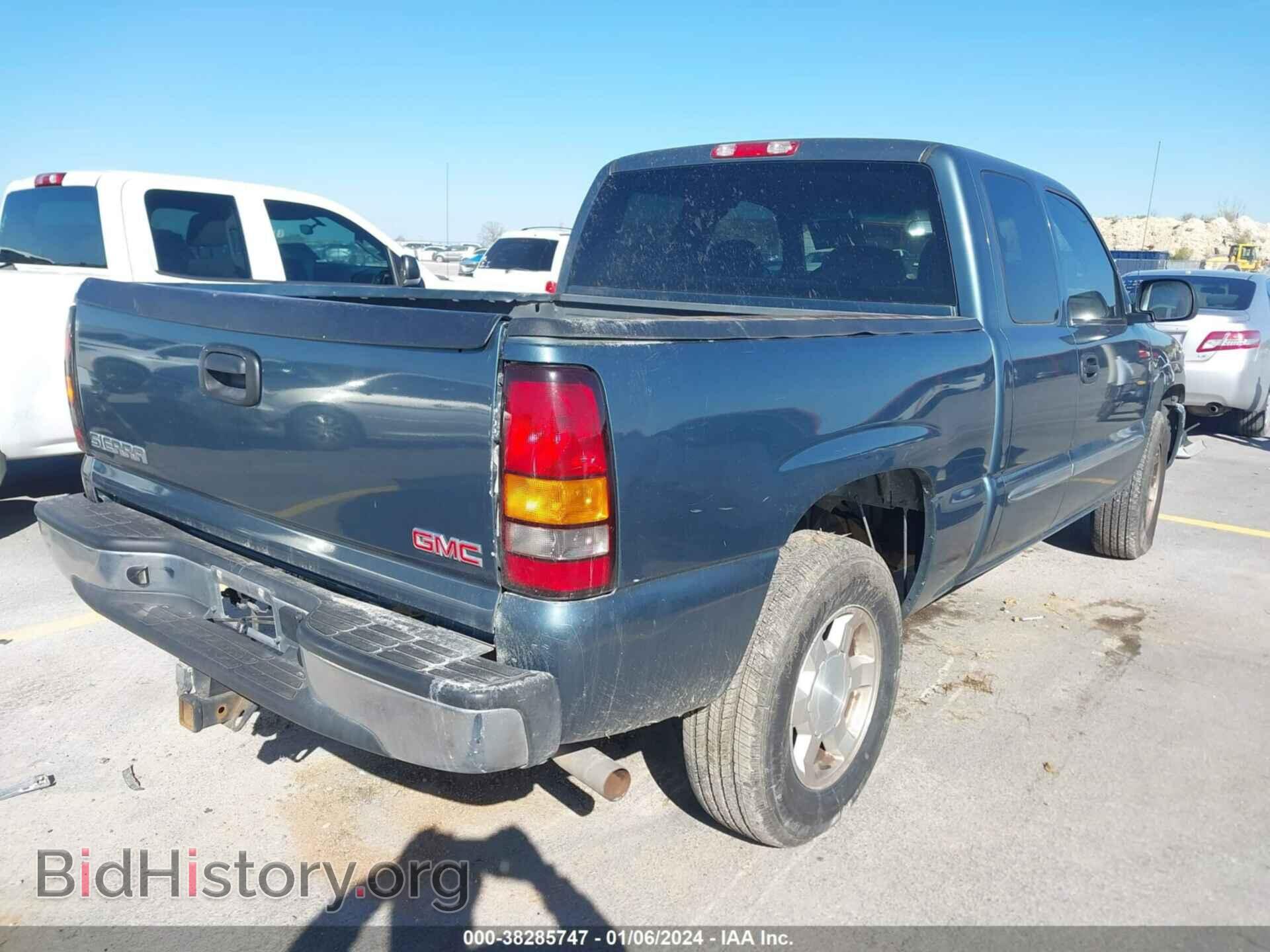 2006 GMC SIERRA 1500 - VIN: 1GTEC19T76Z250744 - Фото 4