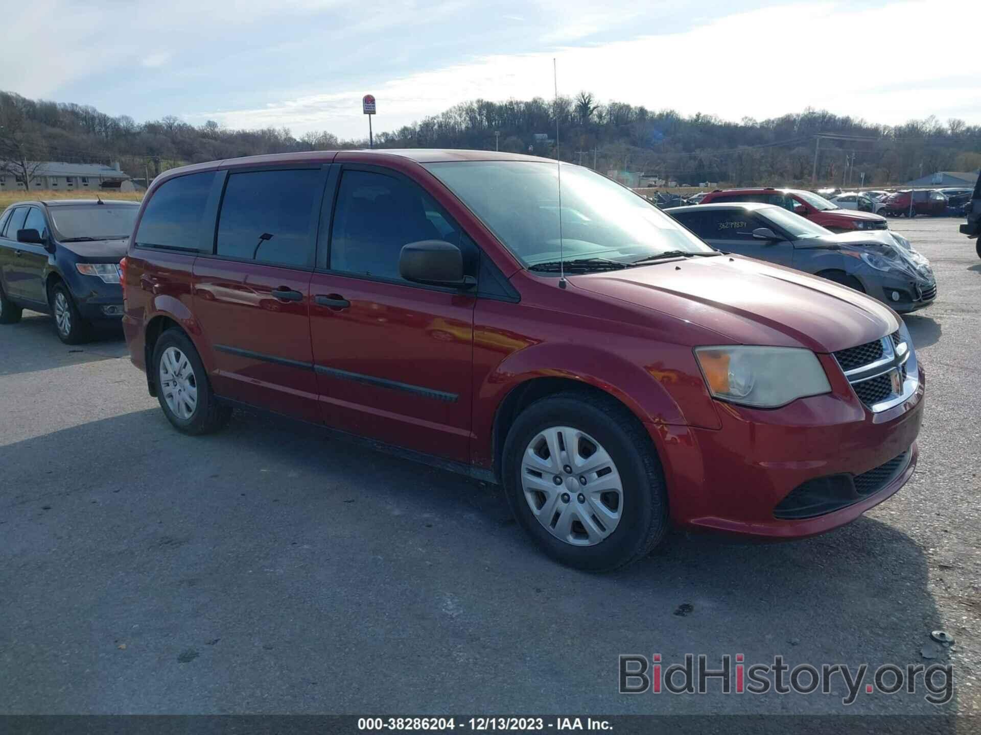 Фотография 2C4RDGBG5ER191216 - DODGE GRAND CARAVAN 2014