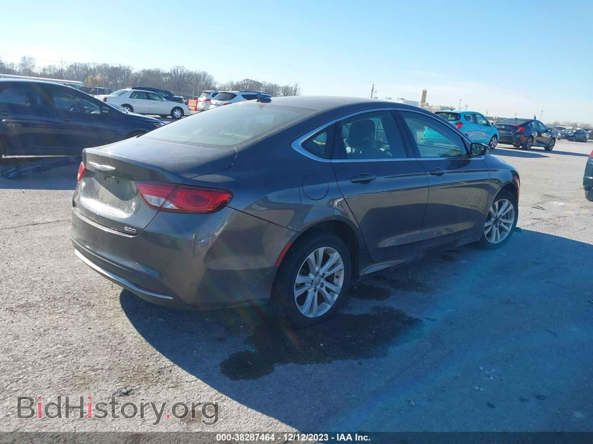 2016 CHRYSLER 200 - VIN: 1C3CCCAB4GN162415 - Фото 4