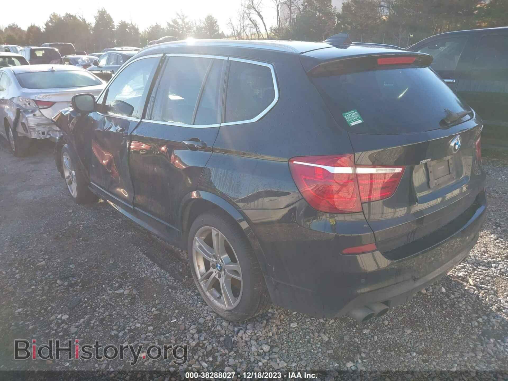 2014 BMW X3 - VIN: 5UXWX9C59E0D35526 - Фото 3