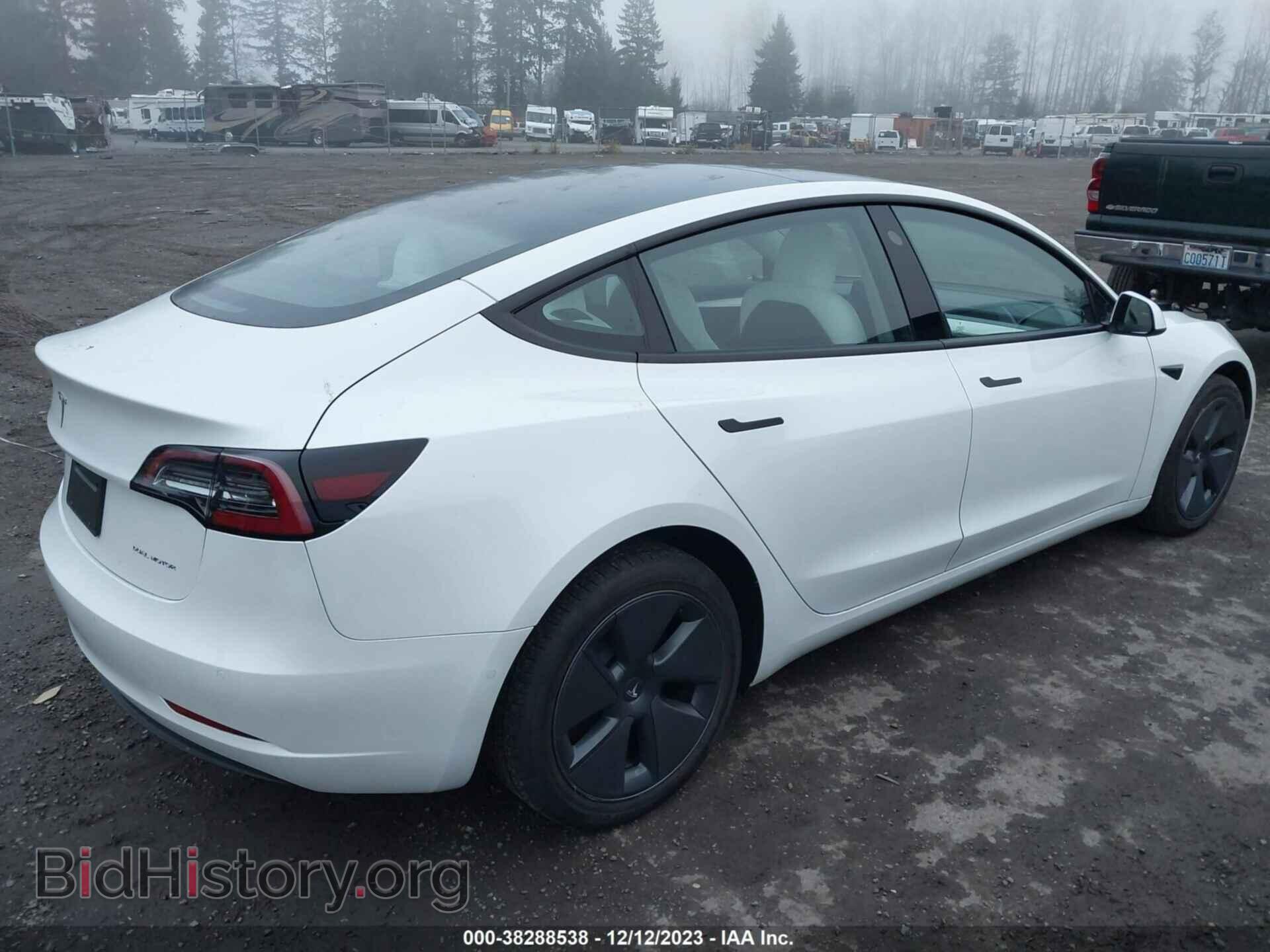 2022 TESLA MODEL 3 - VIN: 5YJ3E1EB8NF363492 - Фото 4