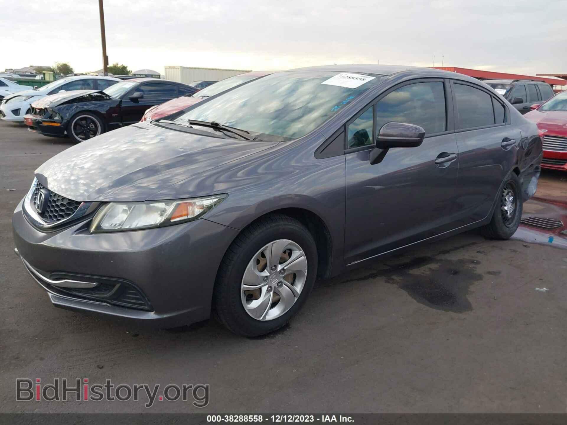 2014 HONDA CIVIC - VIN: 19XFB2F57EE018965 - Фото 2