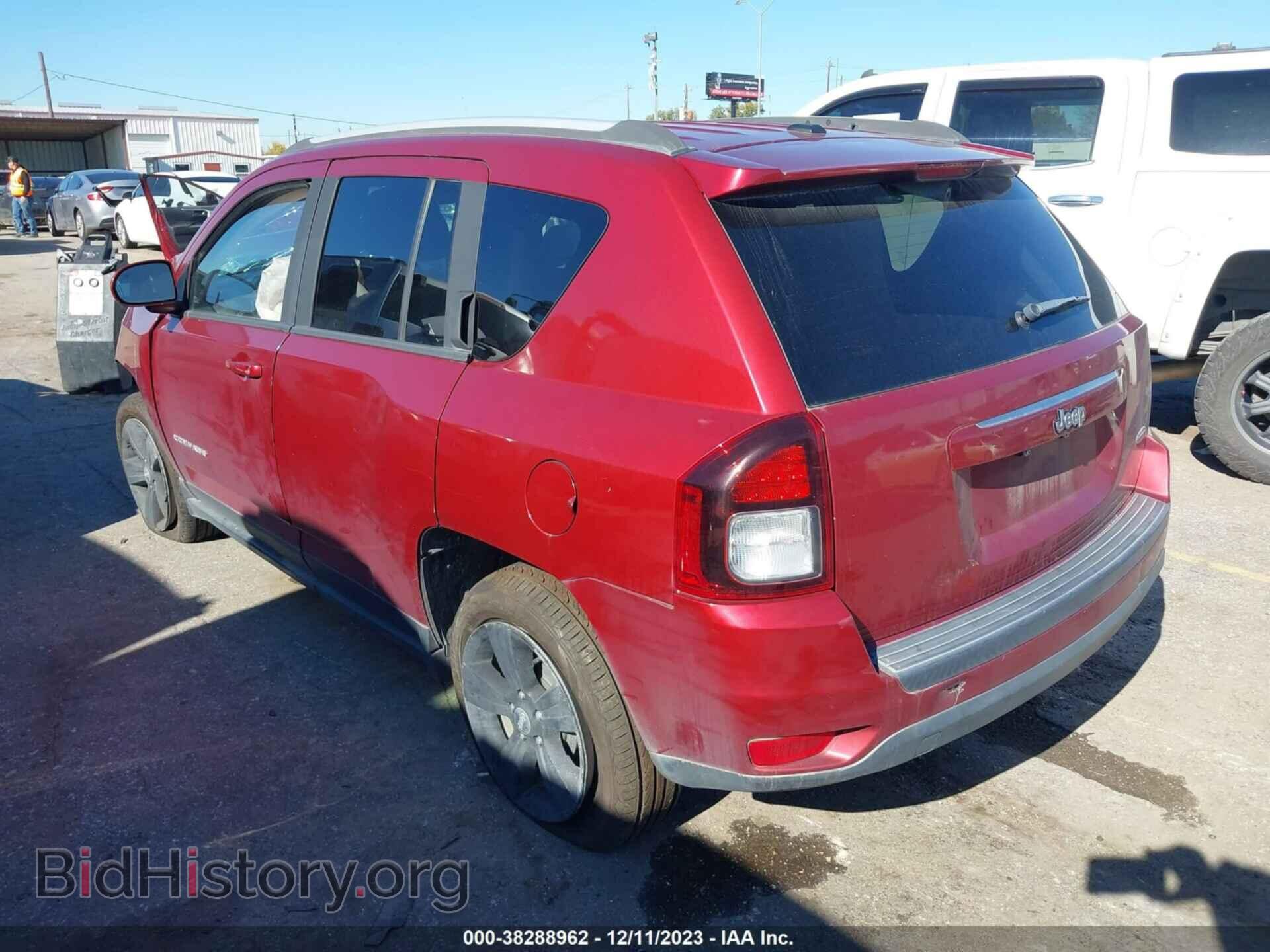 2016 JEEP COMPASS - VIN: 1C4NJCEA9GD628342 - Фото 3