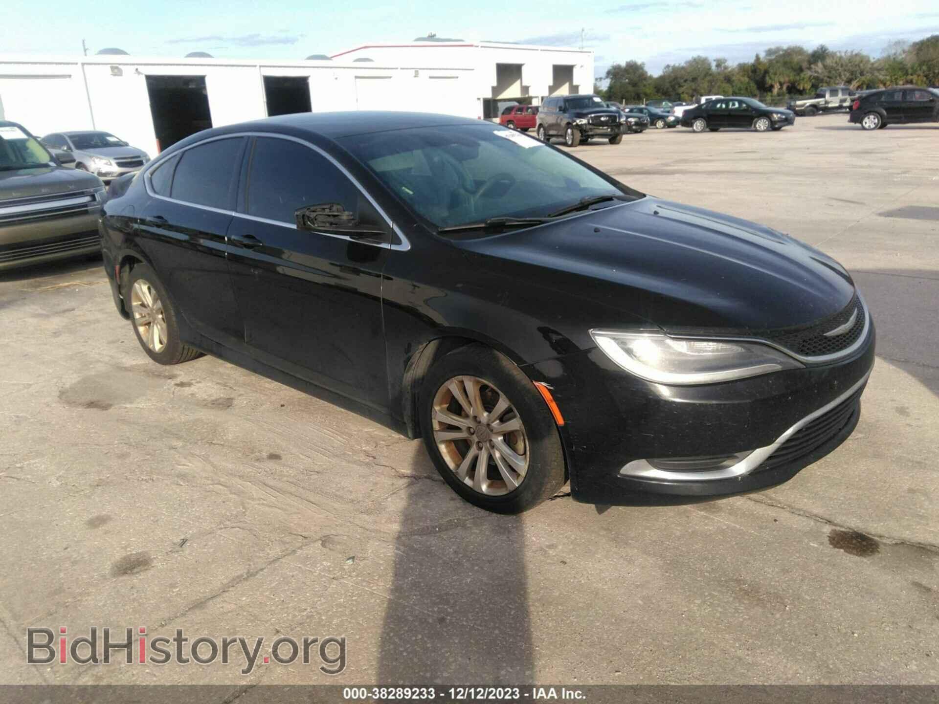 Фотография 1C3CCCAB7FN528804 - CHRYSLER 200 2015
