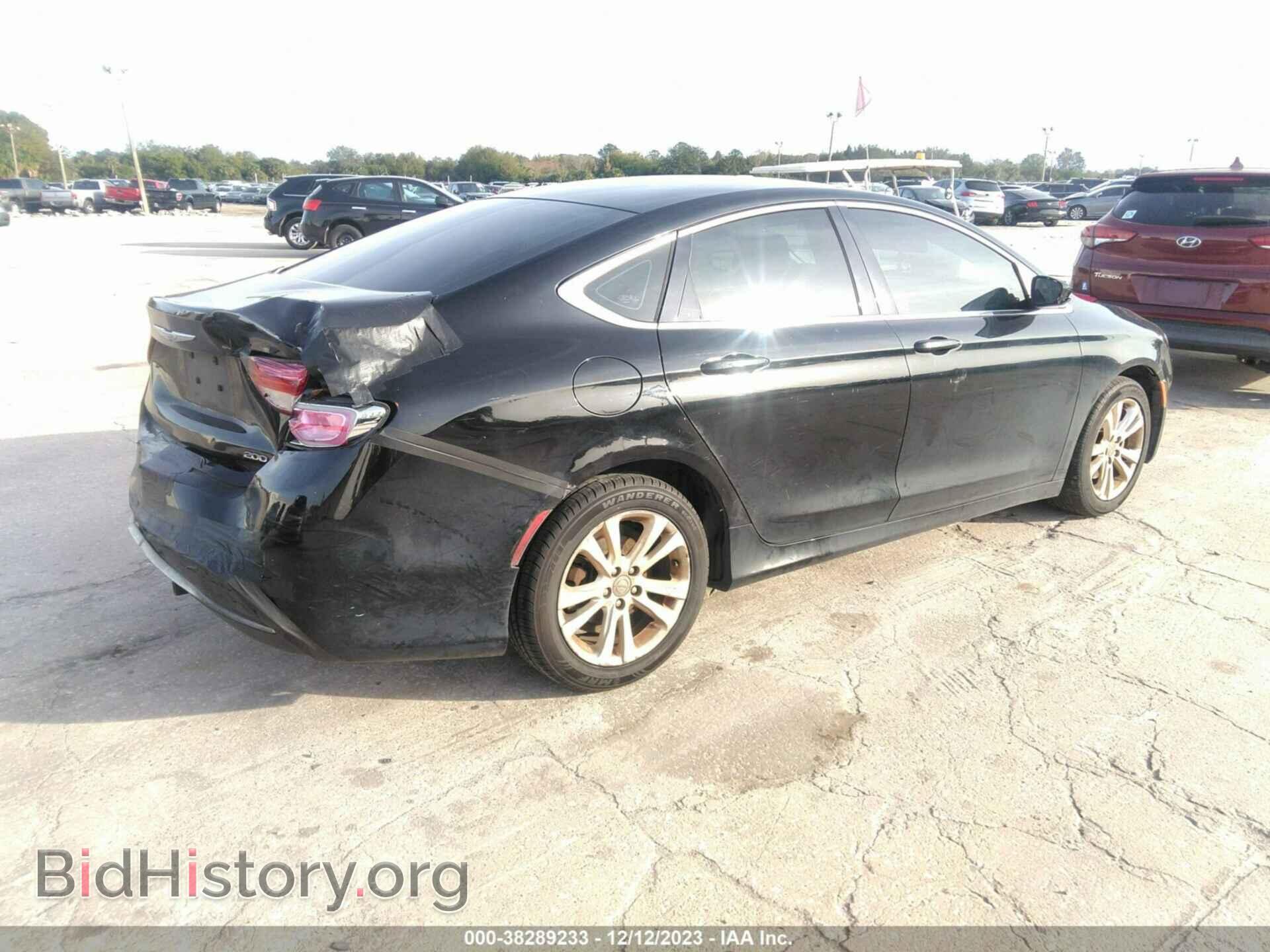 2015 CHRYSLER 200 - VIN: 1C3CCCAB7FN528804 - Фото 4