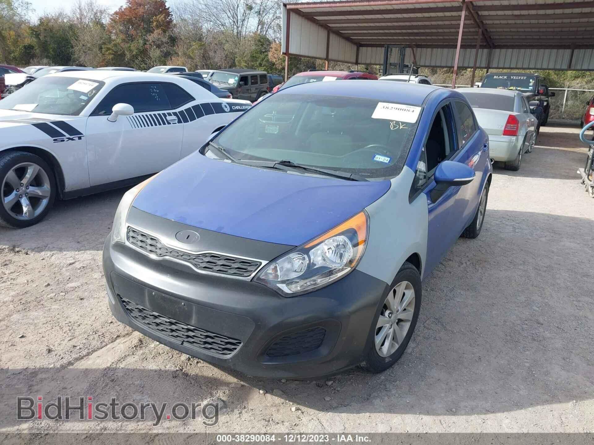 2013 KIA RIO - VIN: KNADN5A36D6130826 - Фото 2