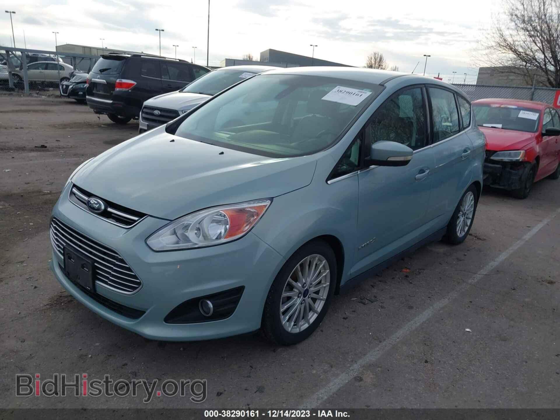 2014 FORD C-MAX HYBRID - VIN: 1FADP5BU5EL517977 - Фото 2