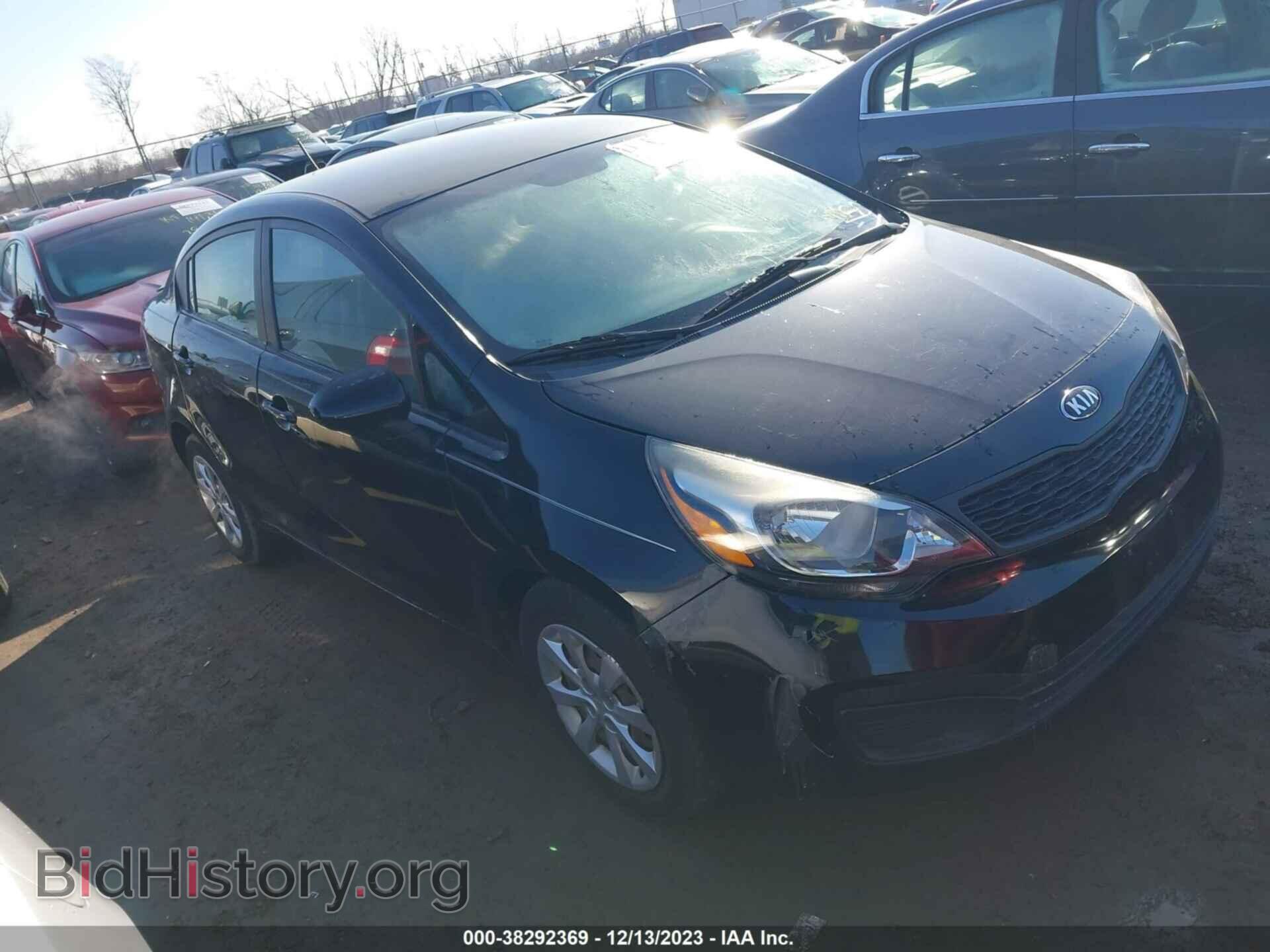 Фотография KNADM4A34D6223874 - KIA RIO 2013