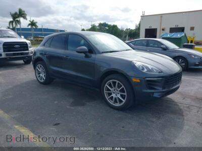 2017 Porsche MACAN, серый — VIN WP1AA2A51HLB03380, IAAI
