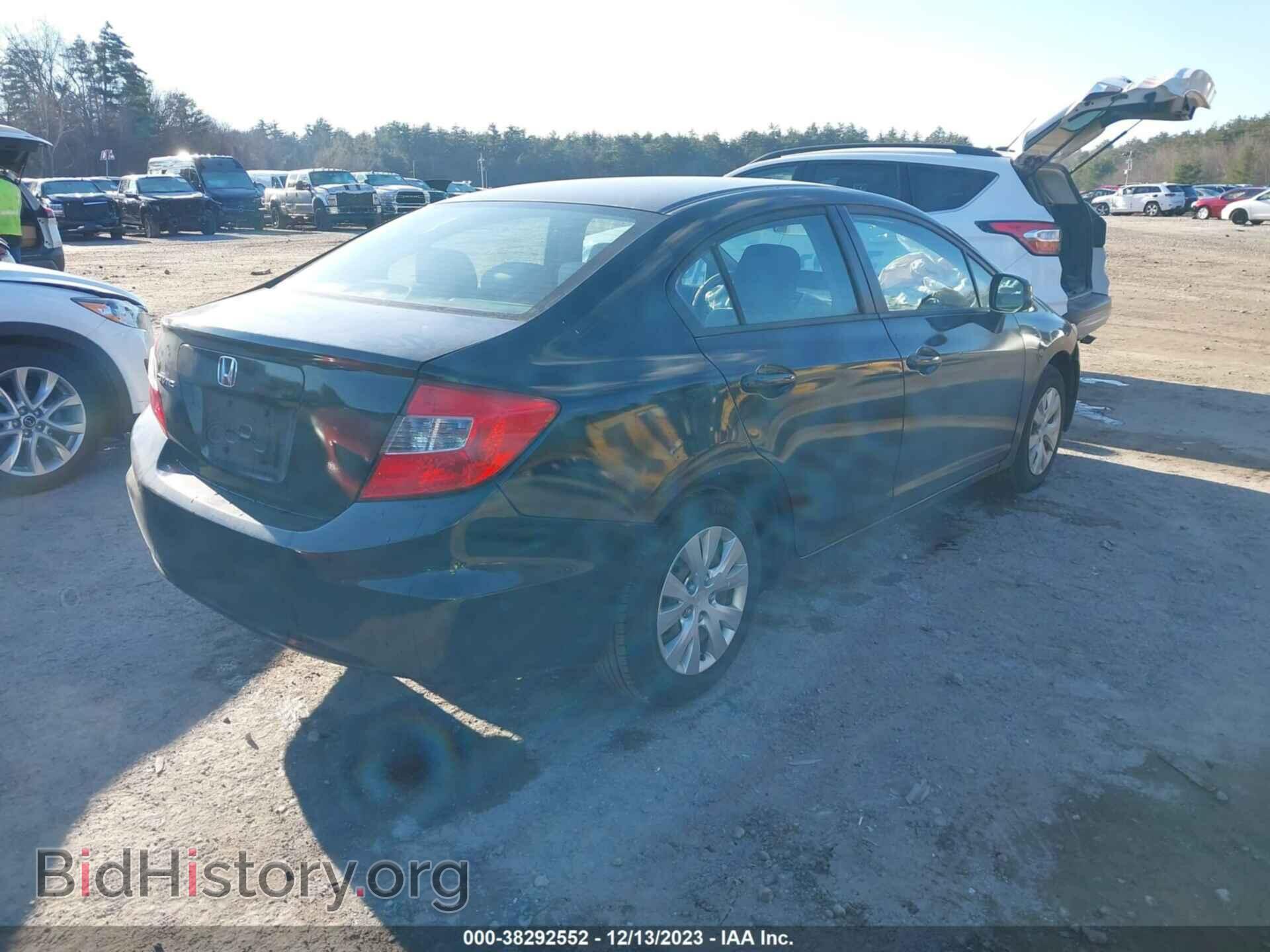 2012 HONDA CIVIC - VIN: 2HGFB2F54CH516852 - Photo 4