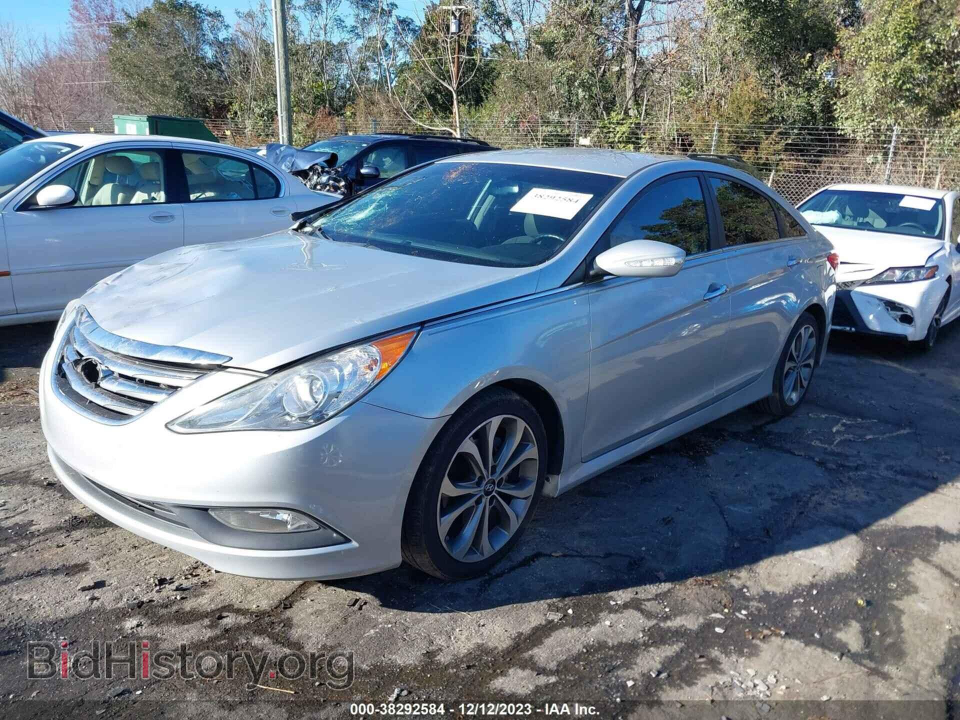 2014 HYUNDAI SONATA - VIN: 5NPEC4AC4EH862791 - Фото 2