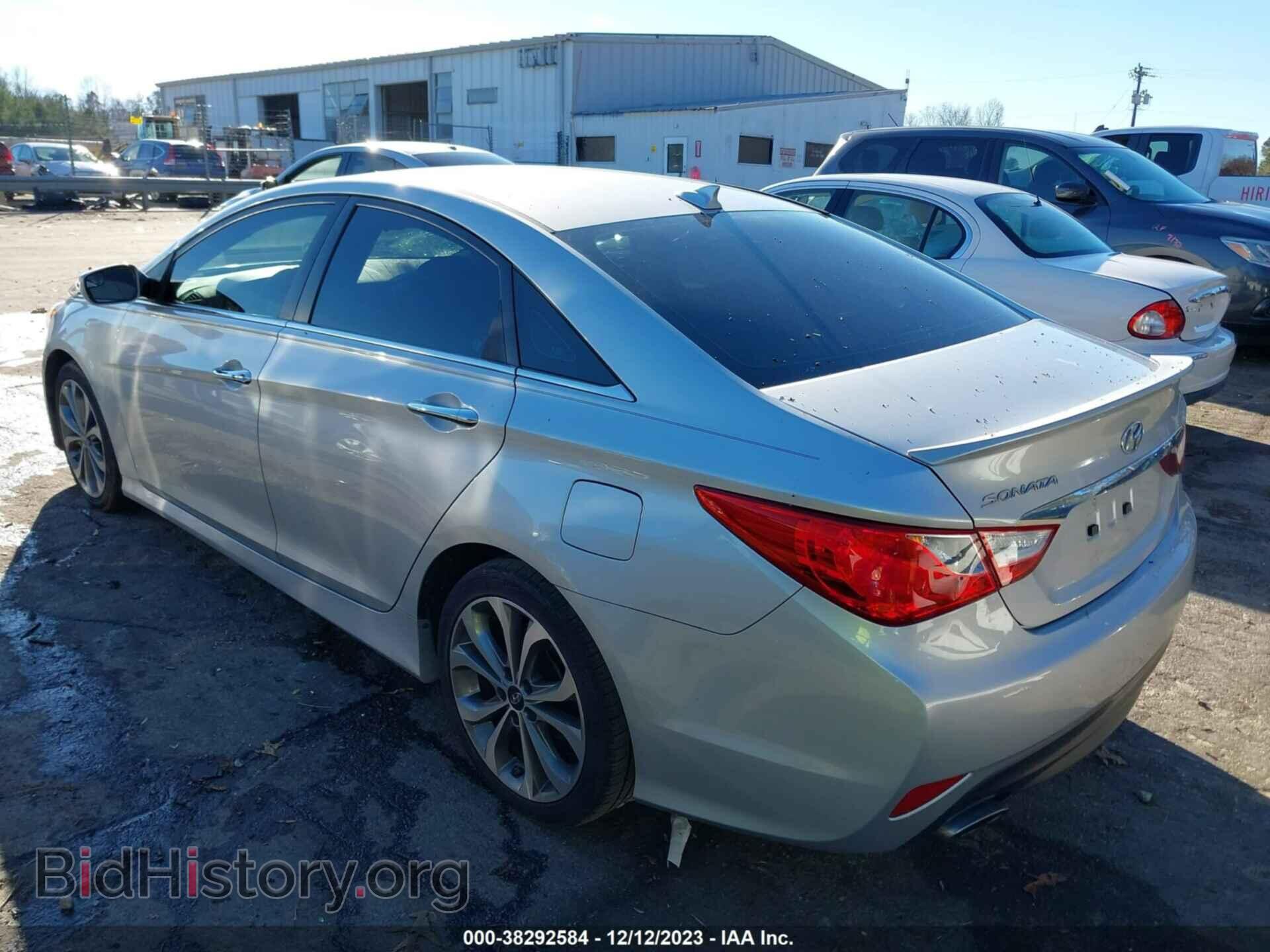 2014 HYUNDAI SONATA - VIN: 5NPEC4AC4EH862791 - Фото 3