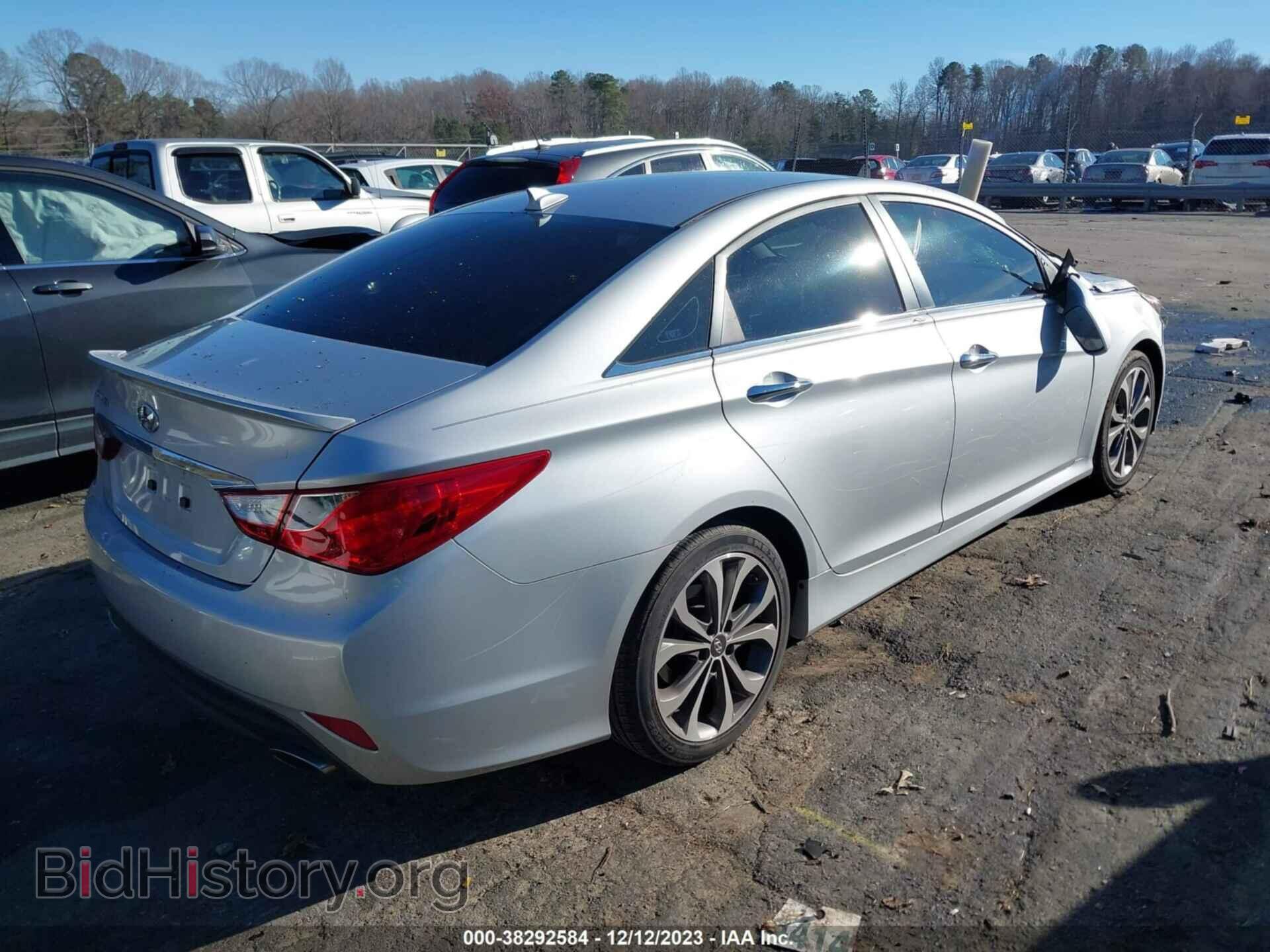 2014 HYUNDAI SONATA - VIN: 5NPEC4AC4EH862791 - Фото 4