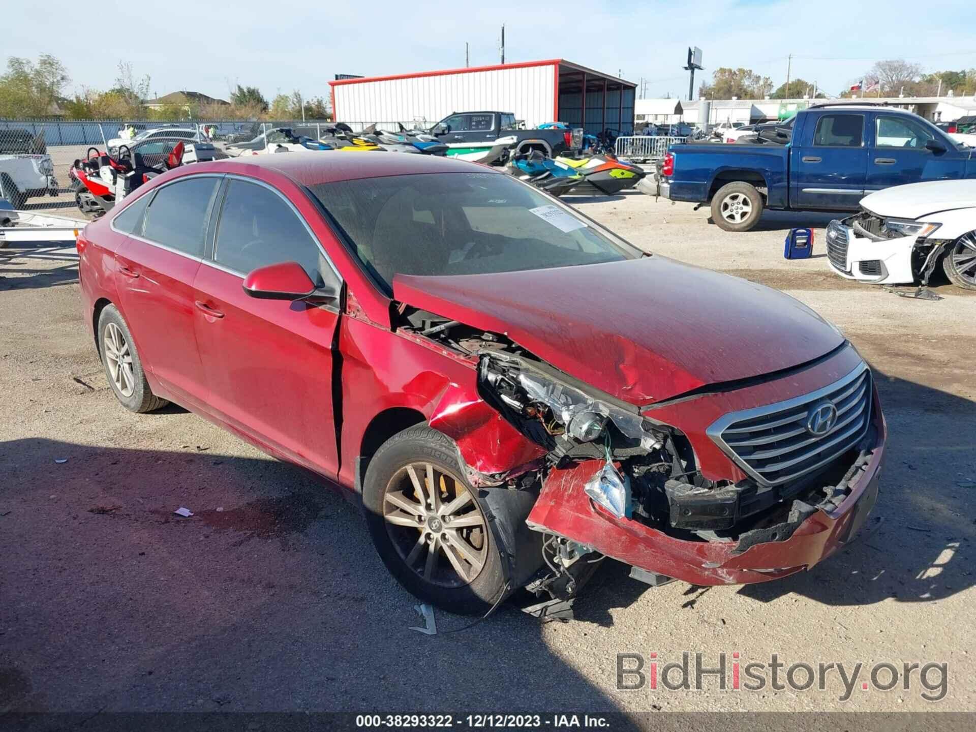 Photo 5NPE24AF5FH172837 - HYUNDAI SONATA 2015