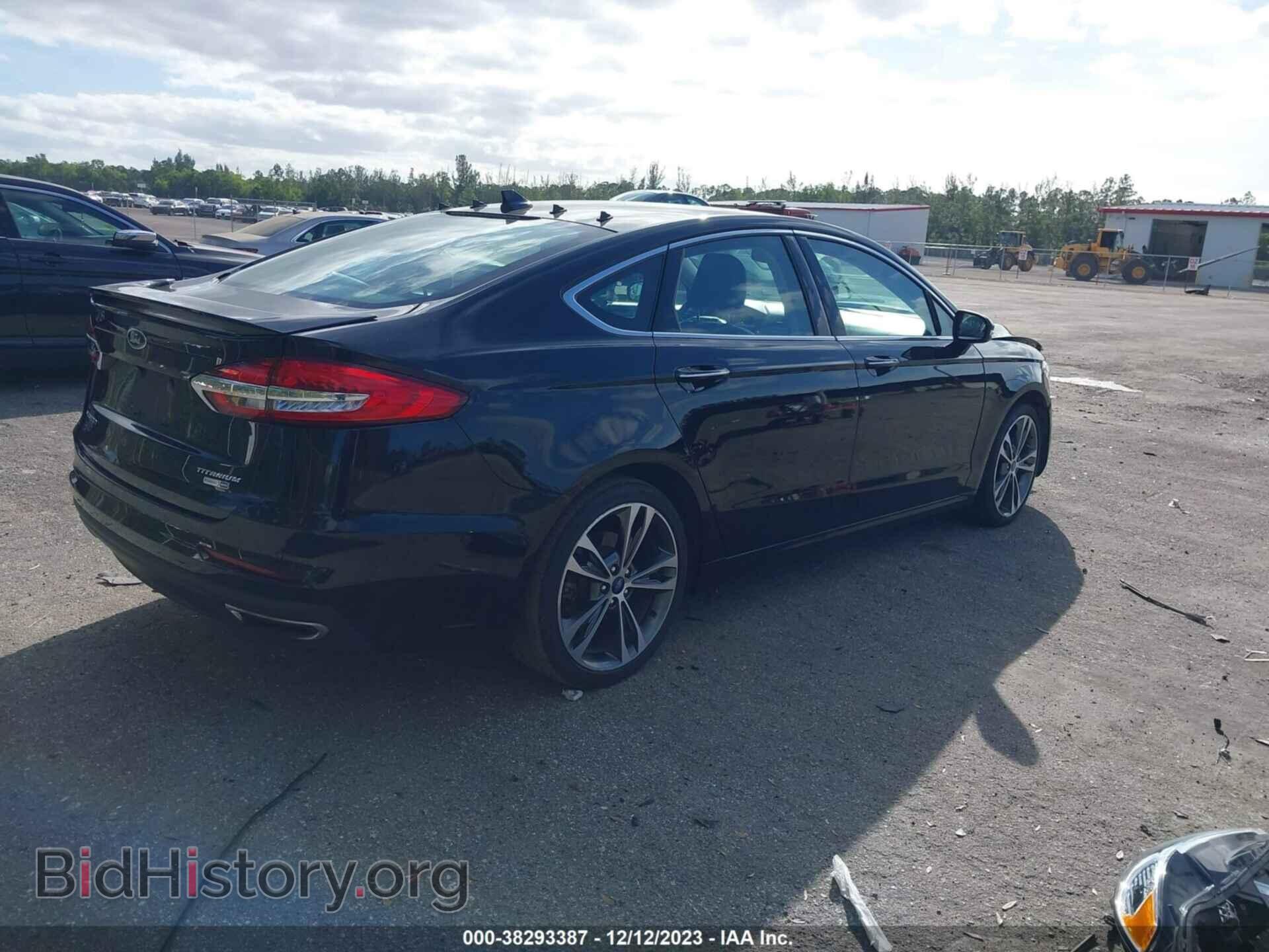 2020 FORD FUSION - VIN: 3FA6P0D97LR192557 - Фото 4