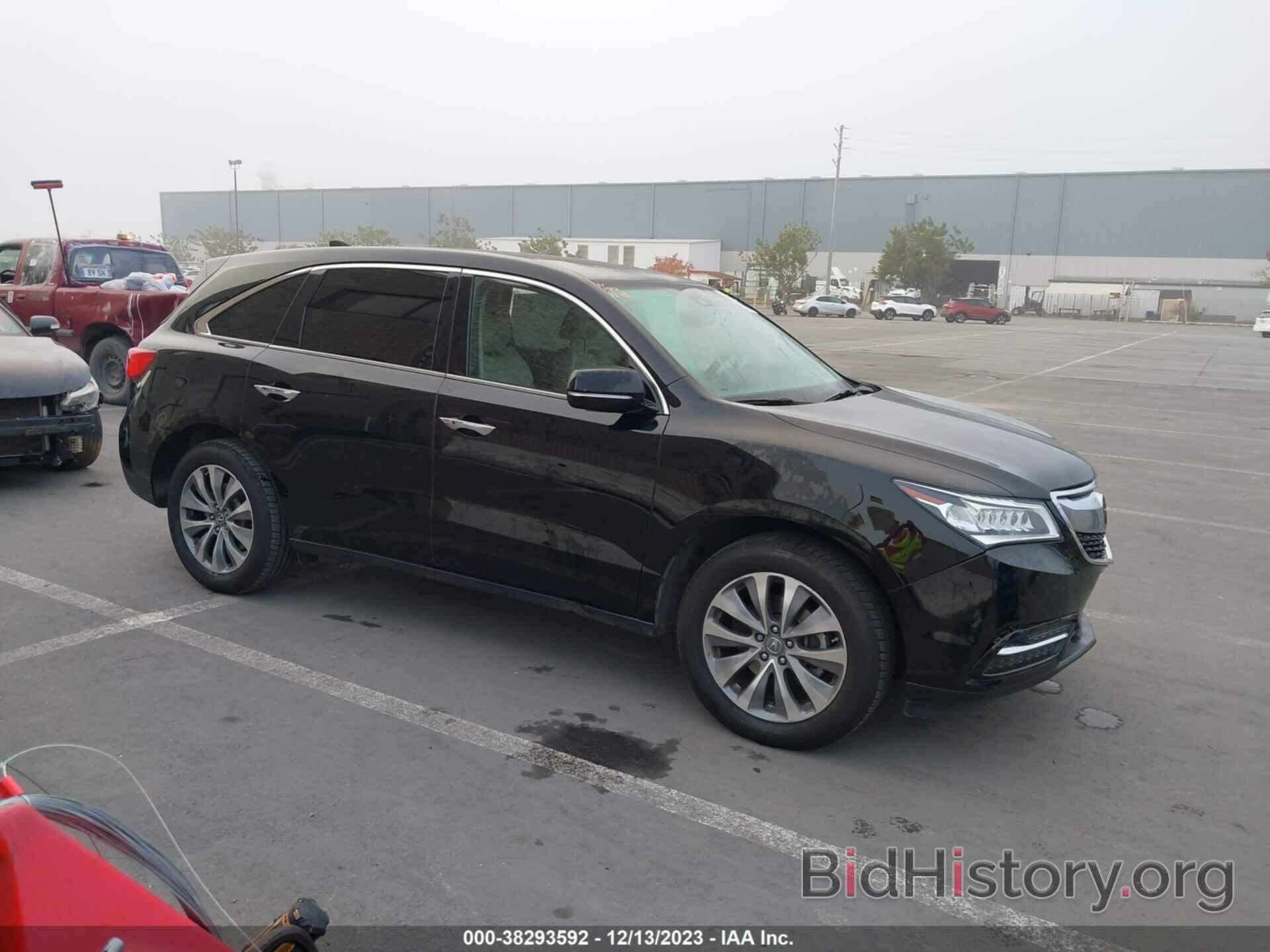 Фотография 5FRYD3H45EB003919 - ACURA MDX 2014