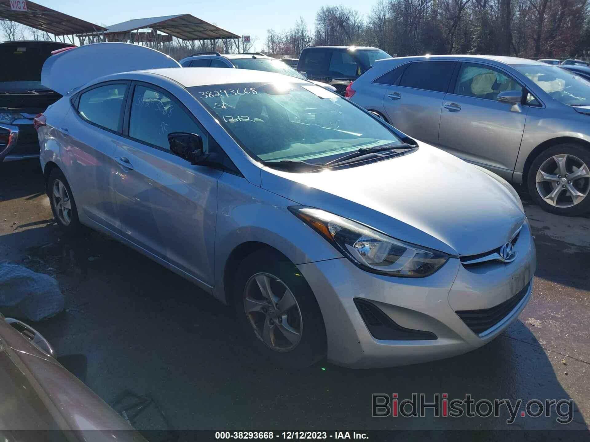 Photo 5NPDH4AE8EH512322 - HYUNDAI ELANTRA 2014