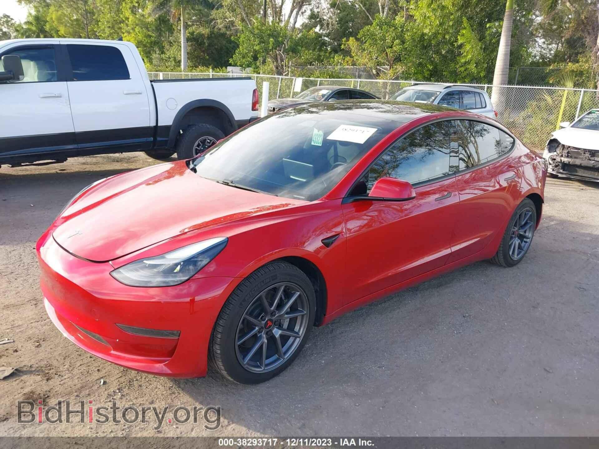 2021 TESLA MODEL 3 - VIN: 5YJ3E1EA8MF907432 - Фото 2
