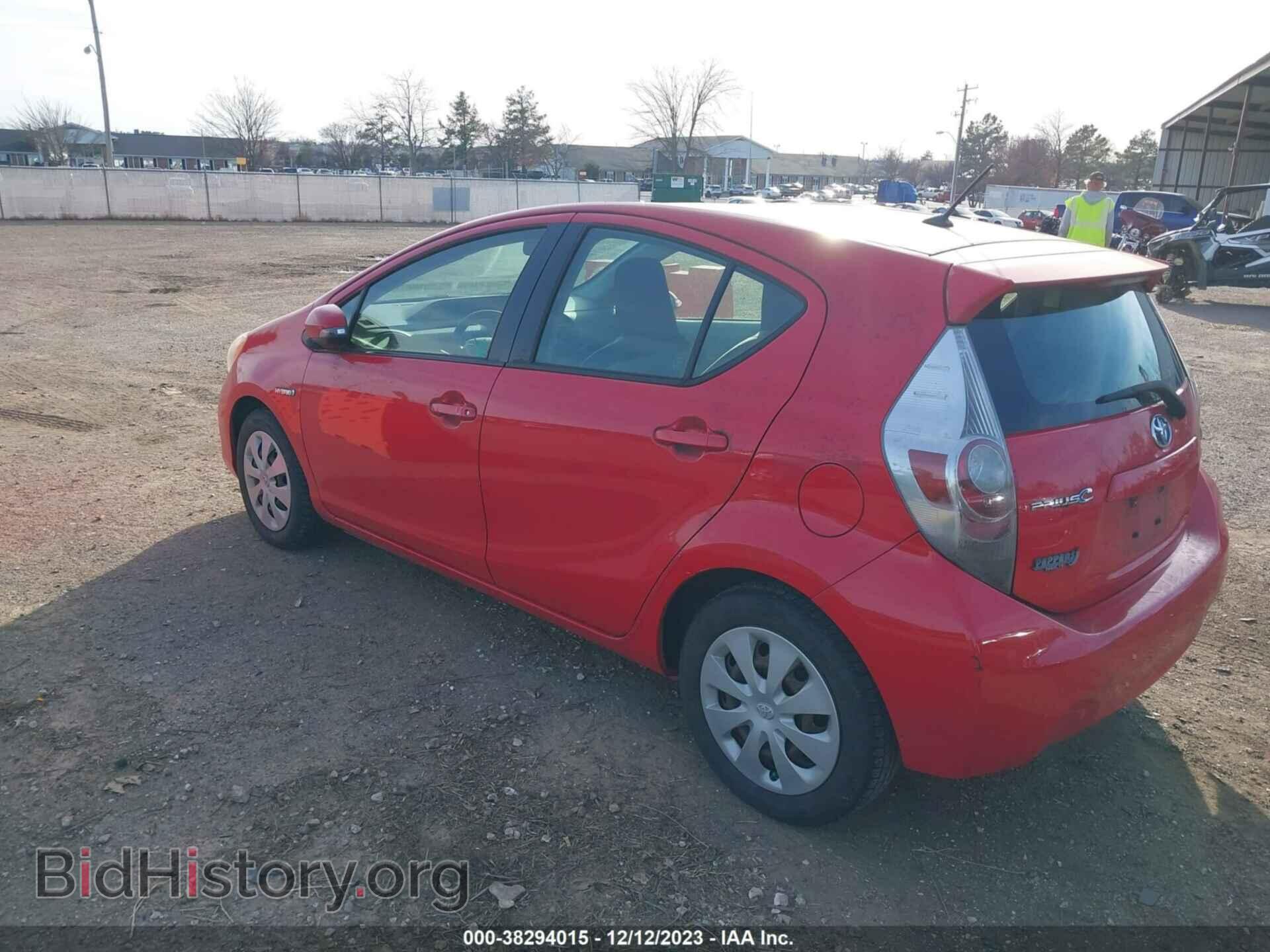2013 TOYOTA PRIUS C - VIN: JTDKDTB36D1551930 - Фото 3
