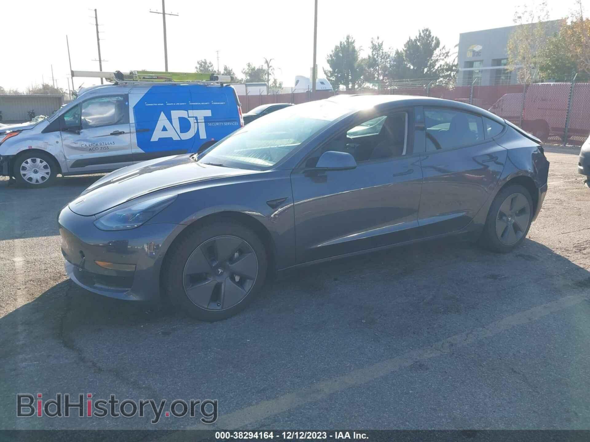2022 TESLA MODEL 3 - VIN: 5YJ3E1EA6NF119489 - Фото 2