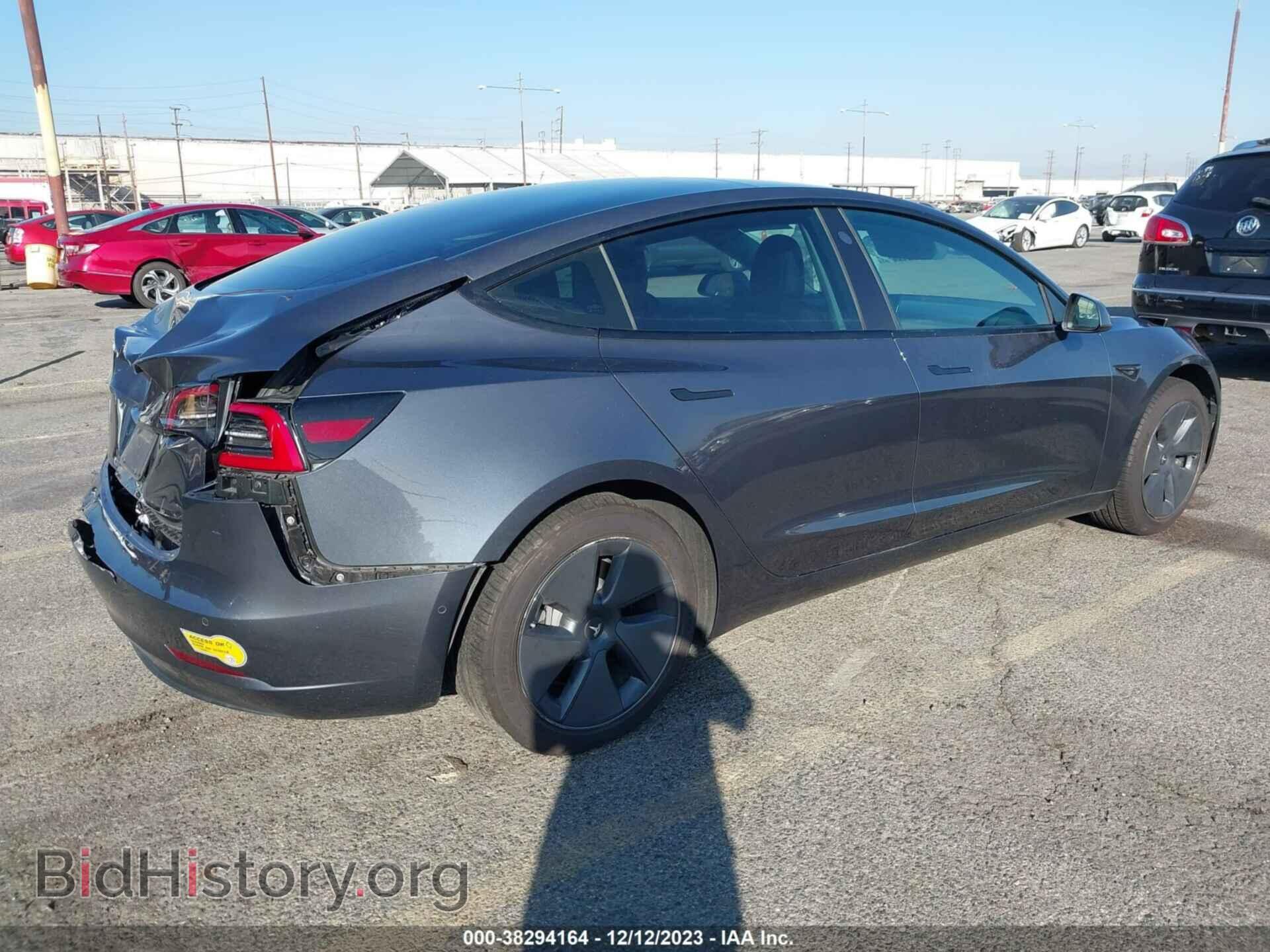 2022 TESLA MODEL 3 - VIN: 5YJ3E1EA6NF119489 - Фото 4