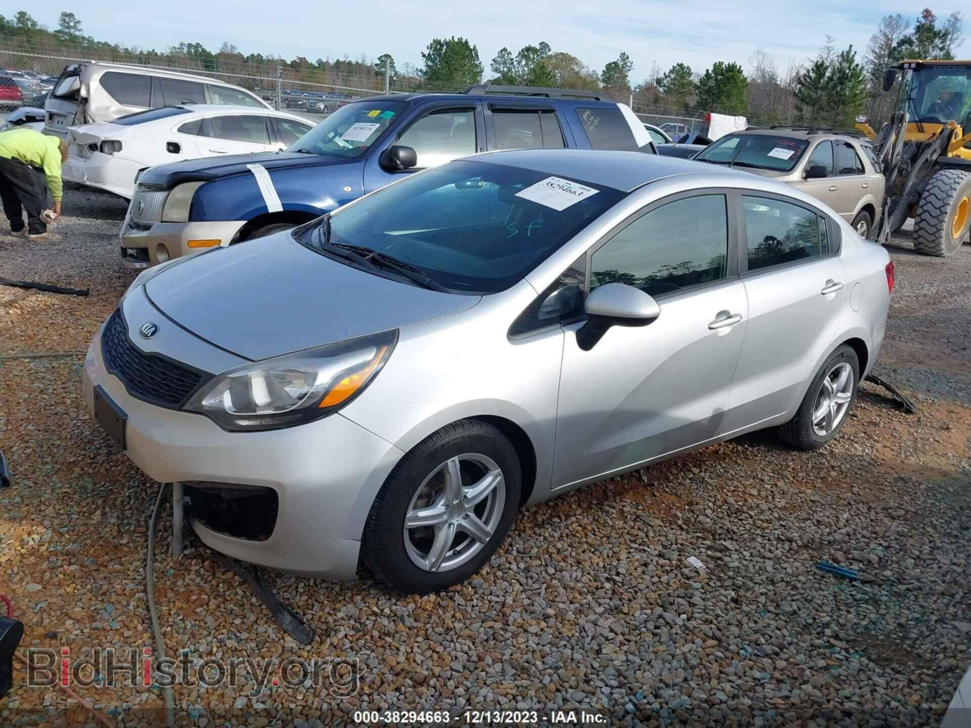 2015 KIA RIO - VIN: KNADM4A33F6504678 - Фото 2