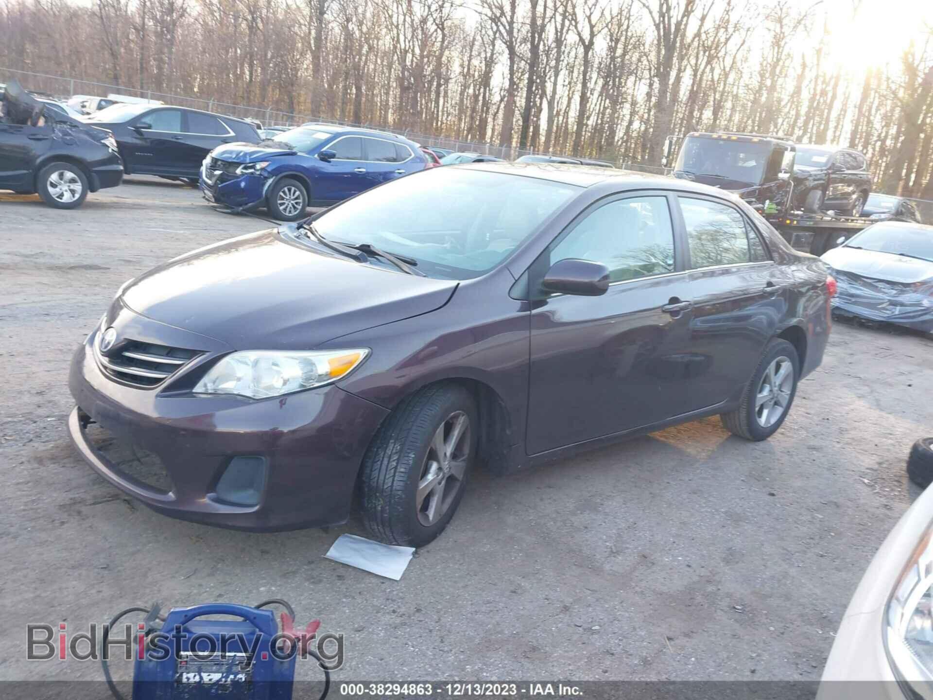 2013 TOYOTA COROLLA - VIN: 2T1BU4EE8DC070155 - Фото 2