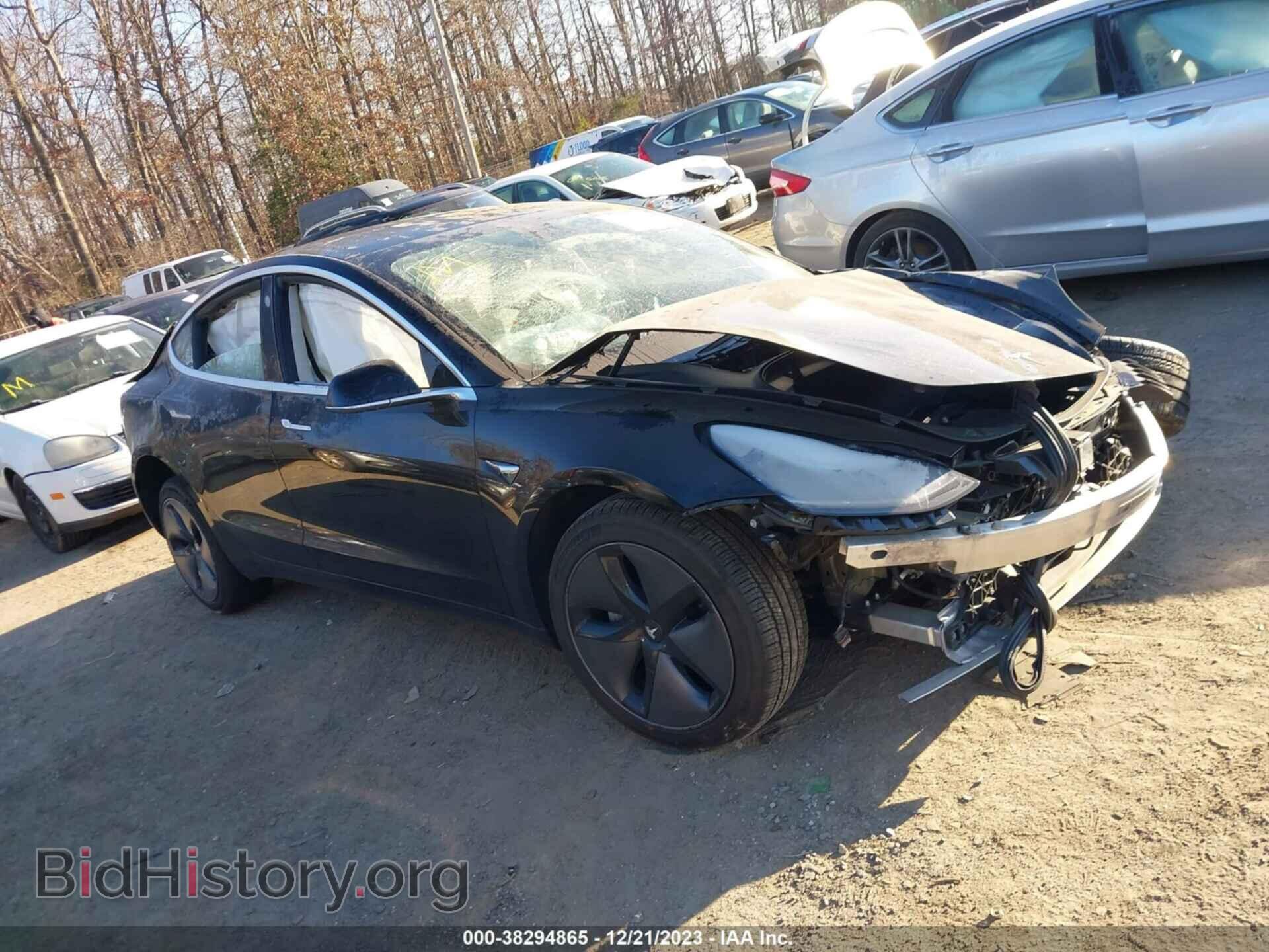 Photo 5YJ3E1EA9KF306480 - TESLA MODEL 3 2019